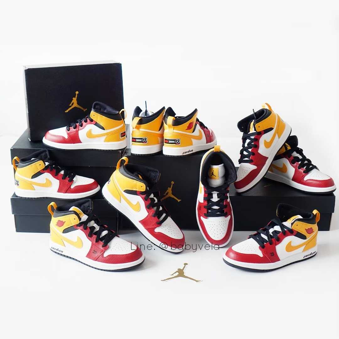 Nike Jordan 1 Mid University Gold LINE SHOPPING