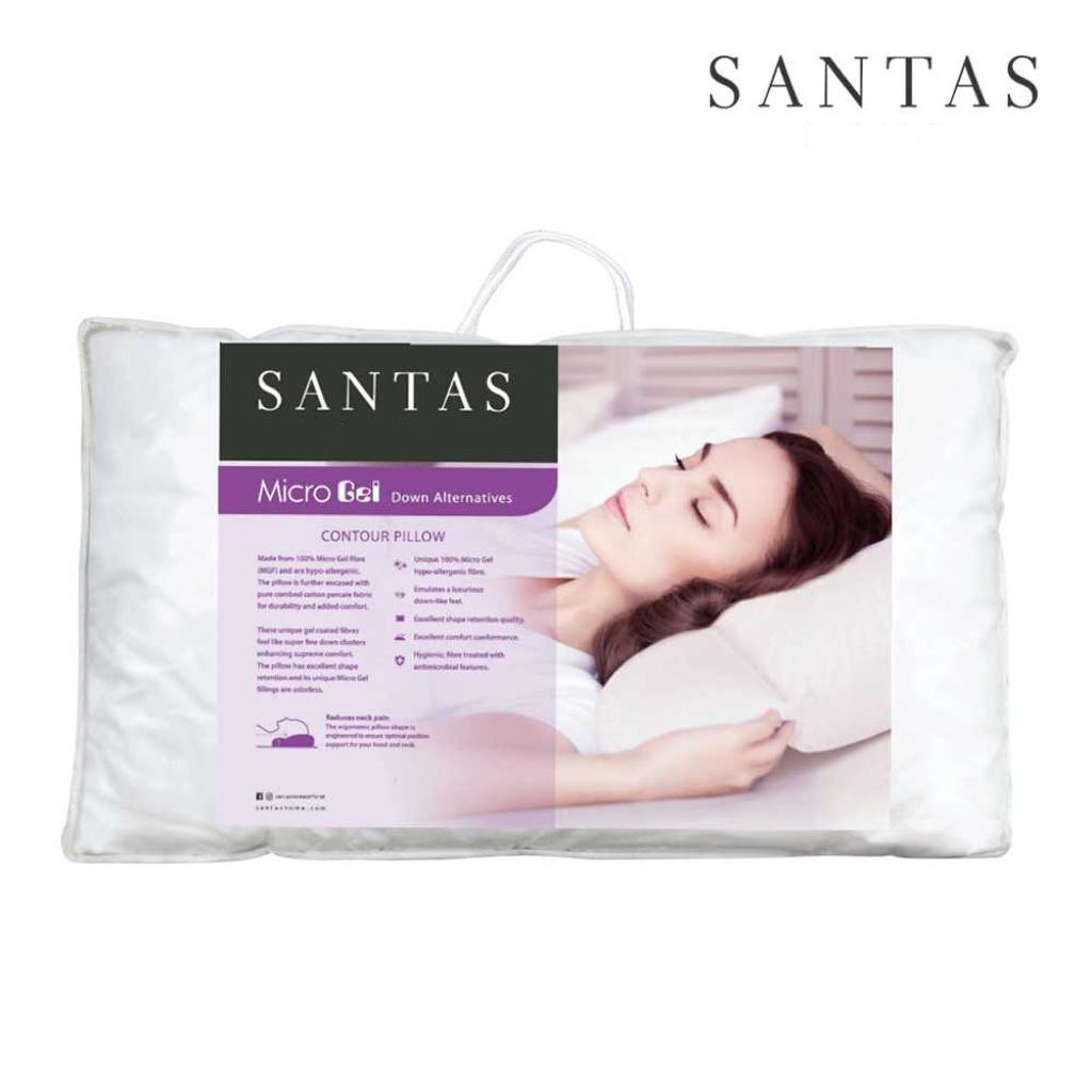 Santas outlet microgel pillow
