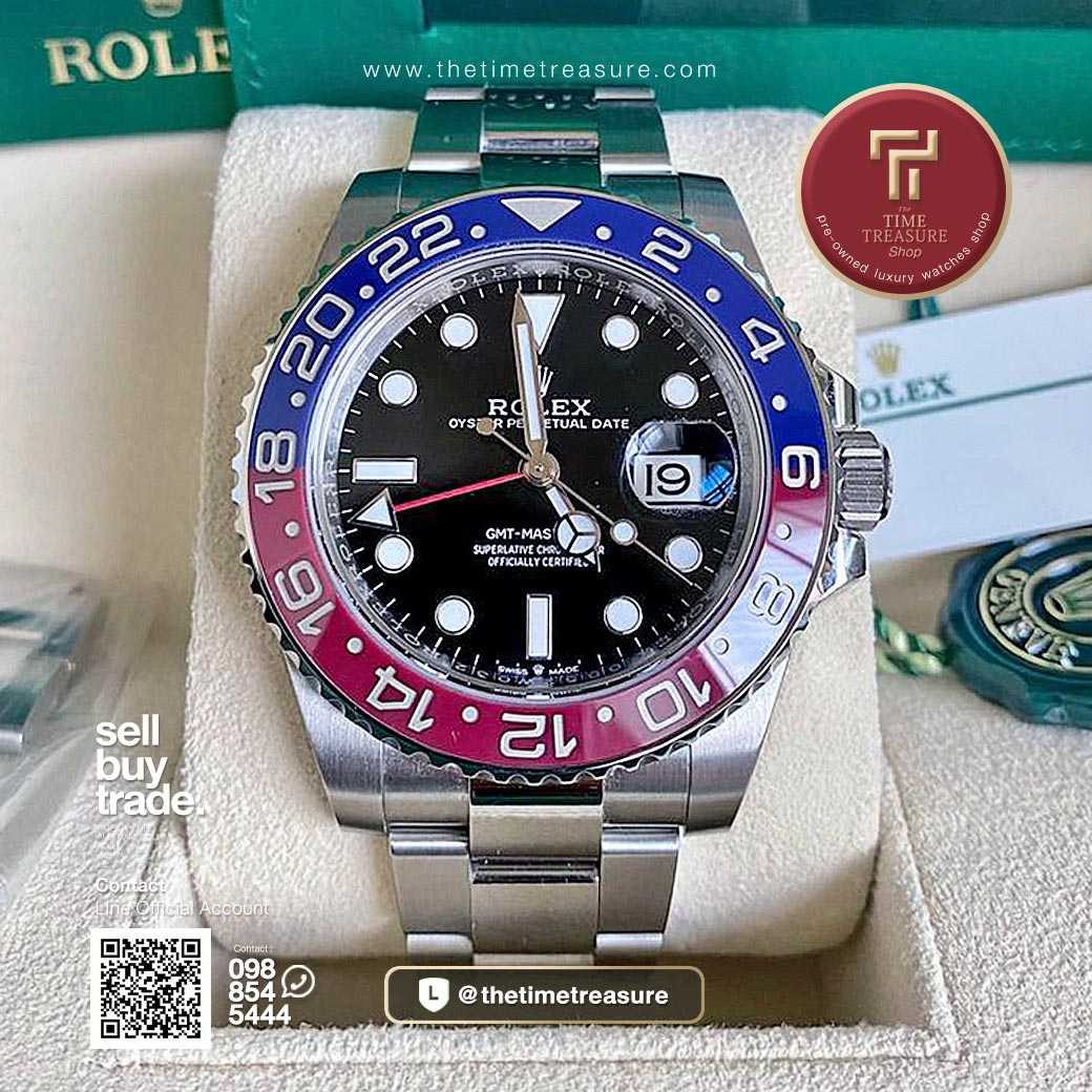 Jam sales rolex pepsi
