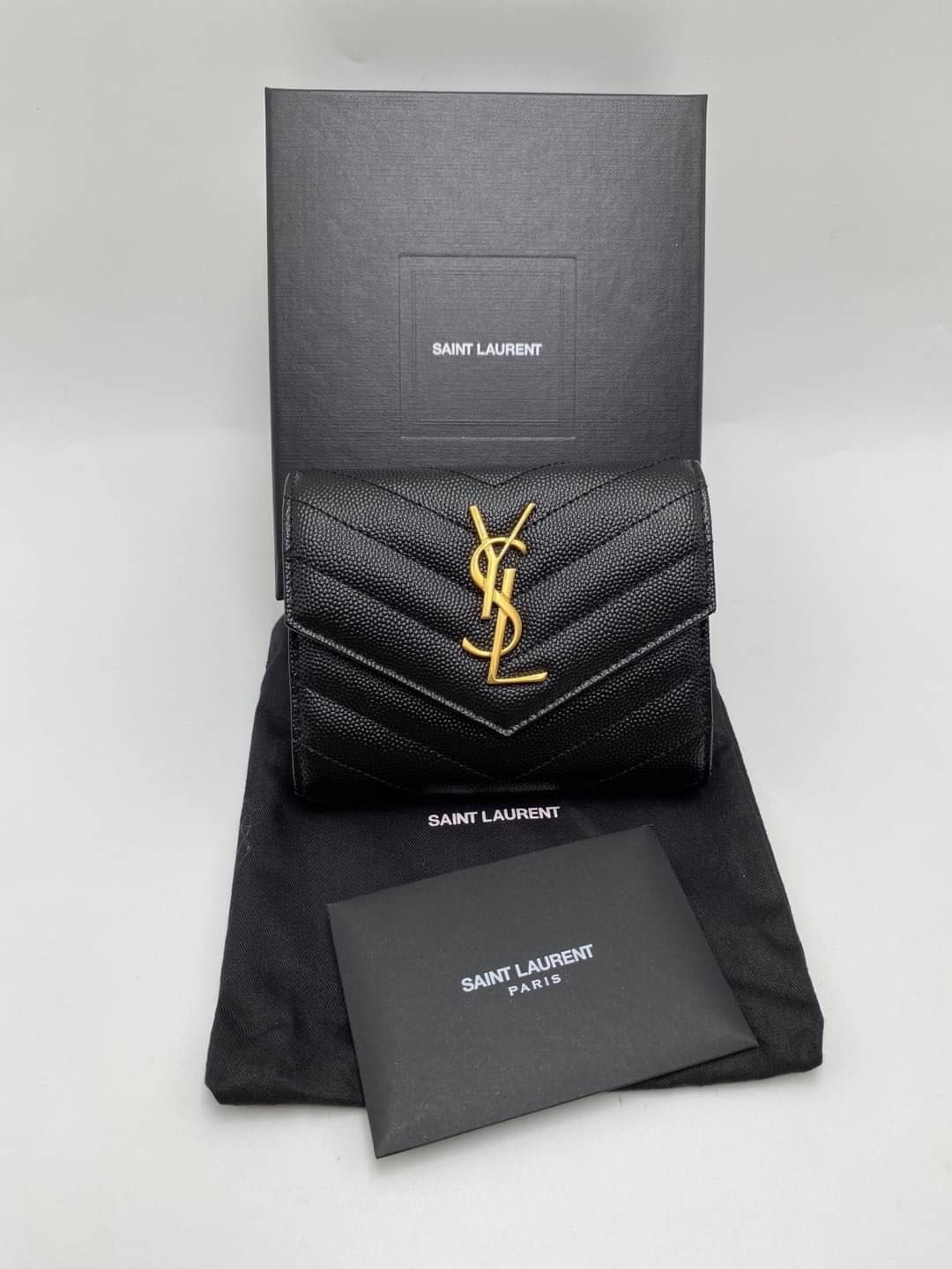 Ysl fold 2025 wallet