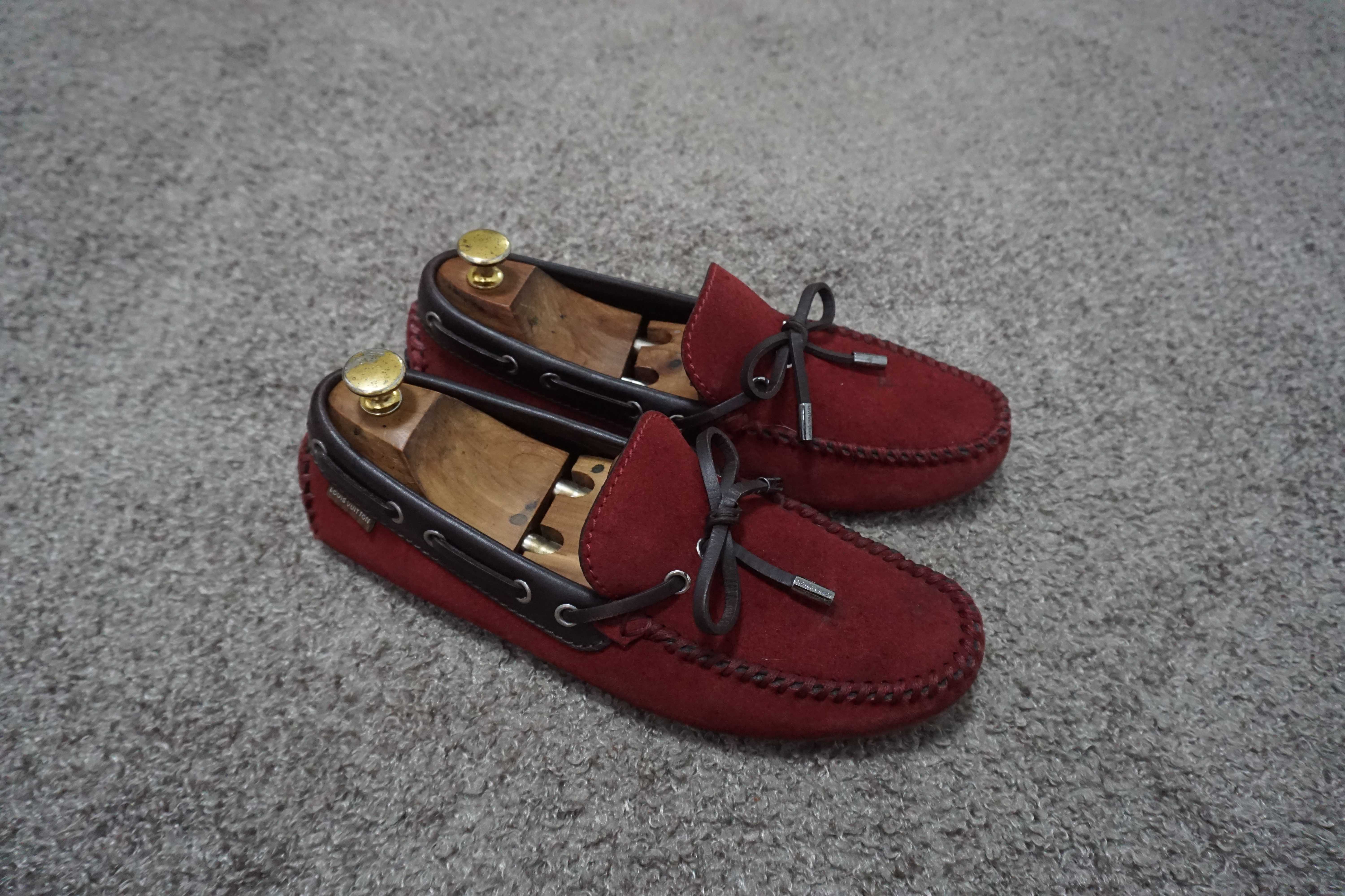 Louis vuitton driving shoes discount