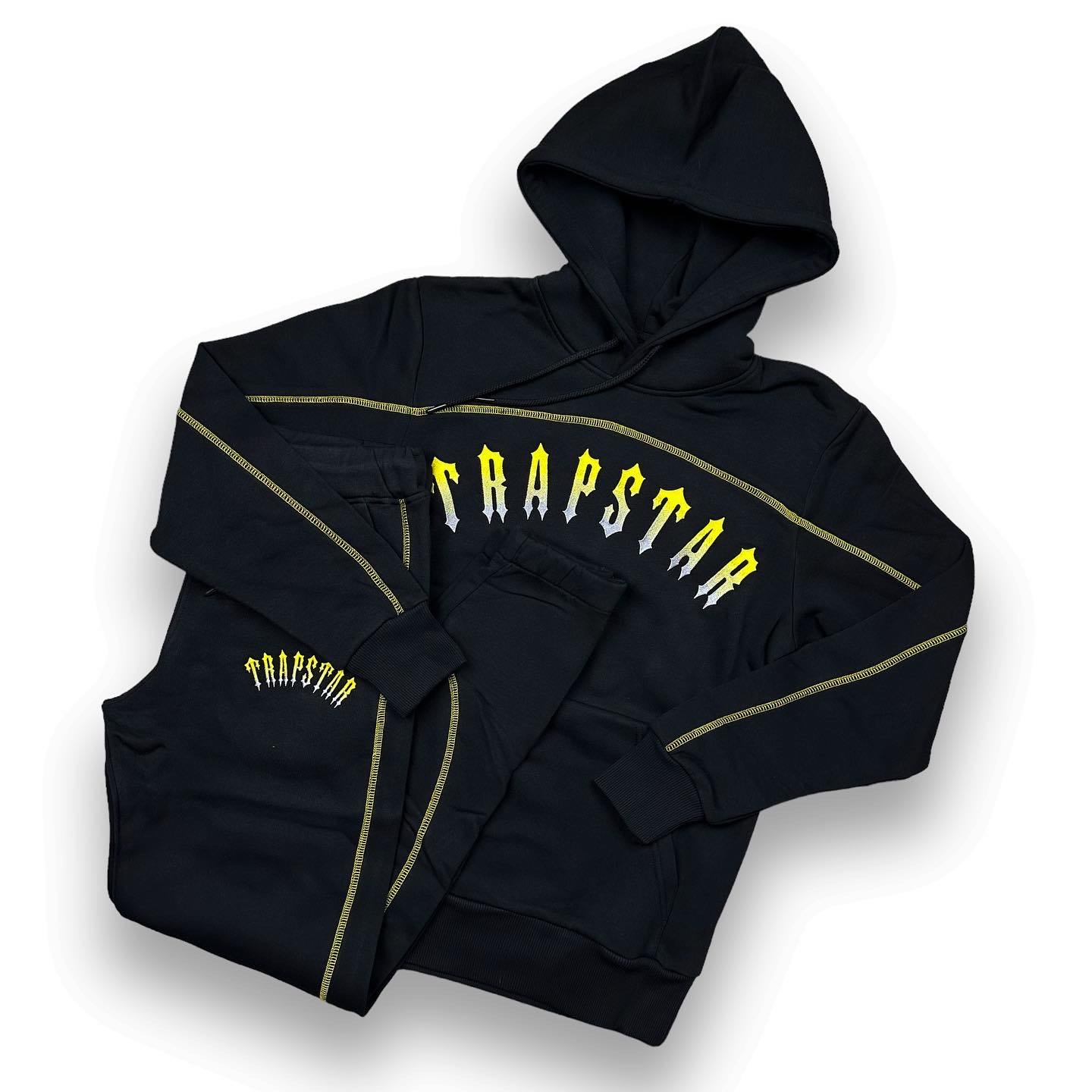 Trapstar Tracksuit Black / Yellow