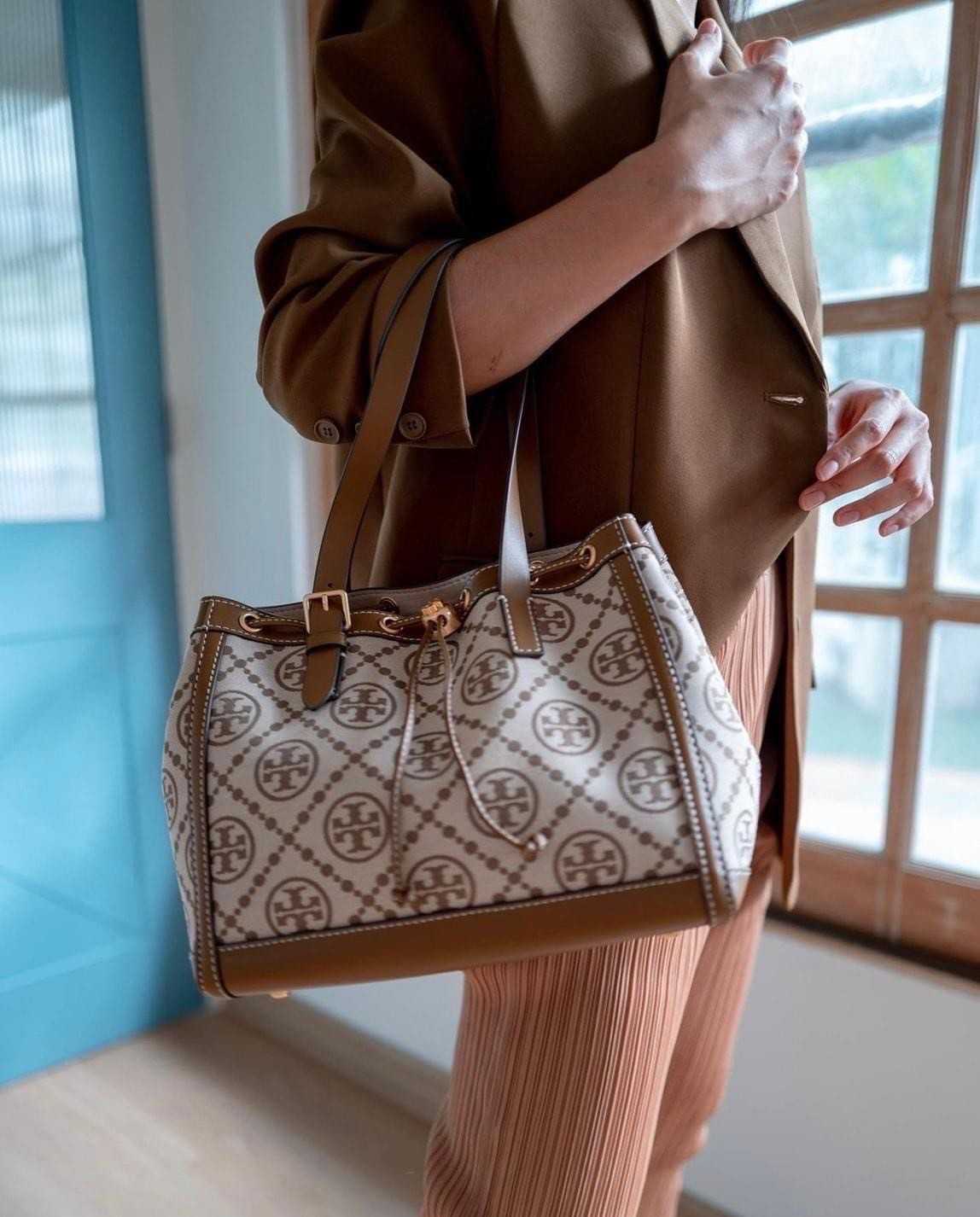 tory burch monogram jacquard