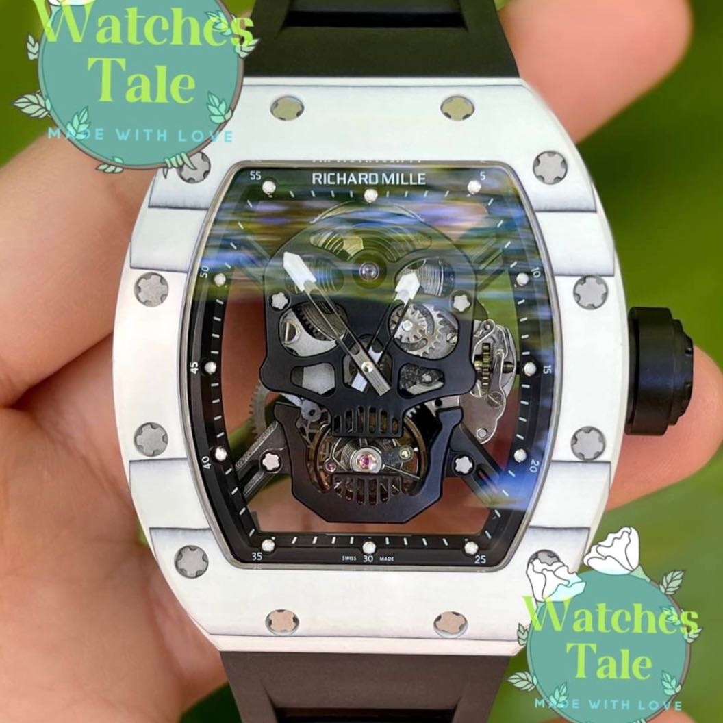 Richard mille black sale skull