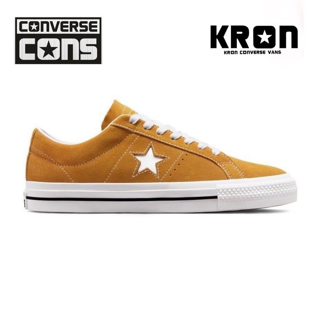 Converse one star outlet ox yellow suede