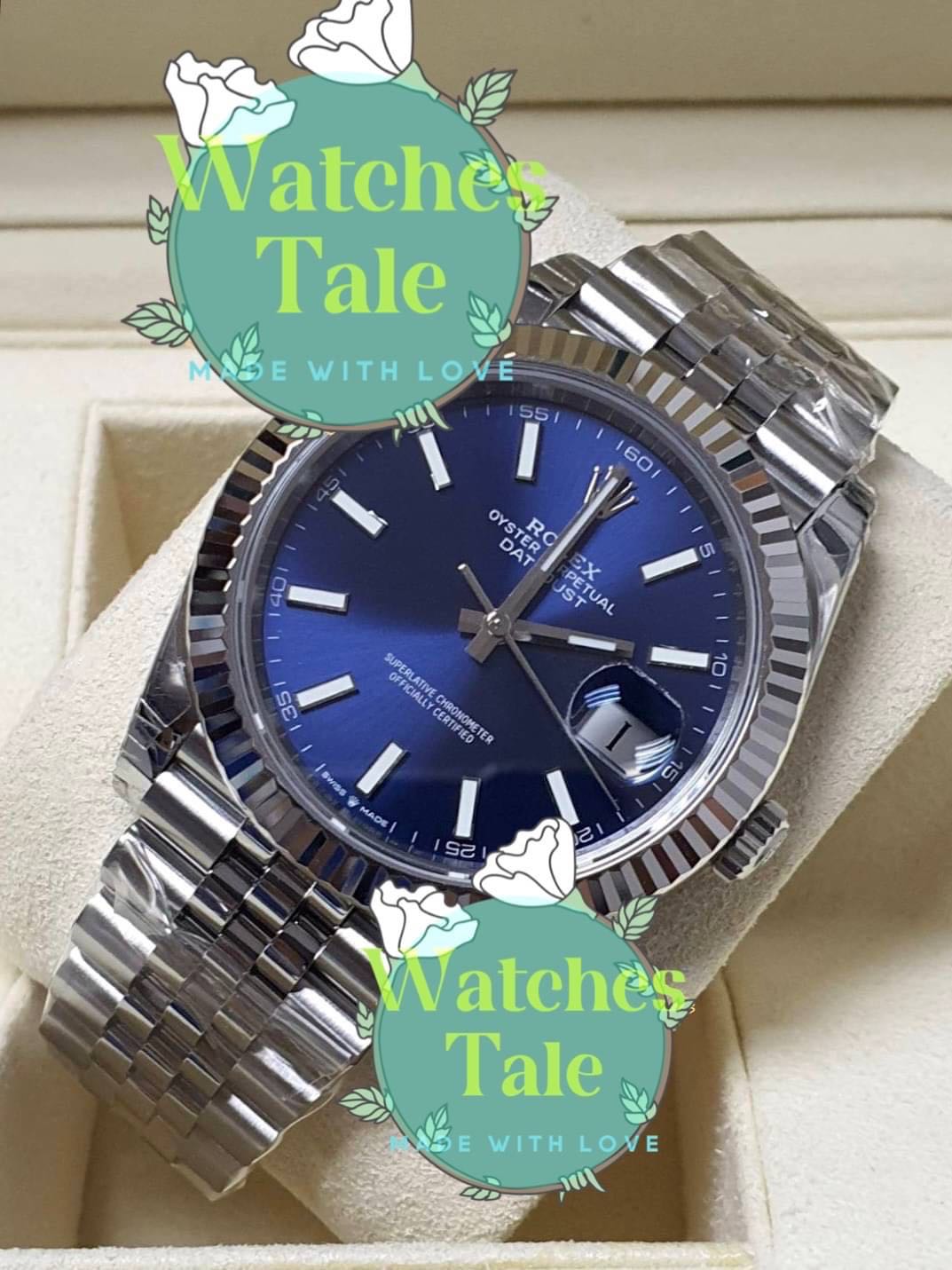 Rolex Datejust 41mm. Blue Dial VSF Ref.126334 Jubilee LINE SHOPPING