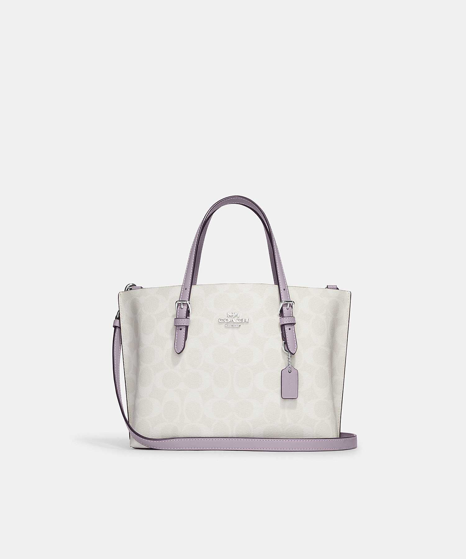 Leah satchel in 2025 signature canvas