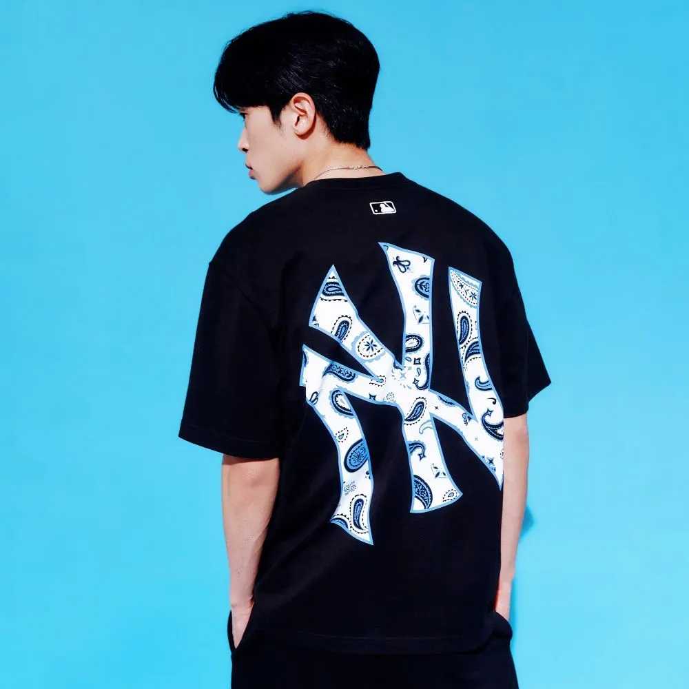 MLB Monogram Big Logo Tee ( Black )