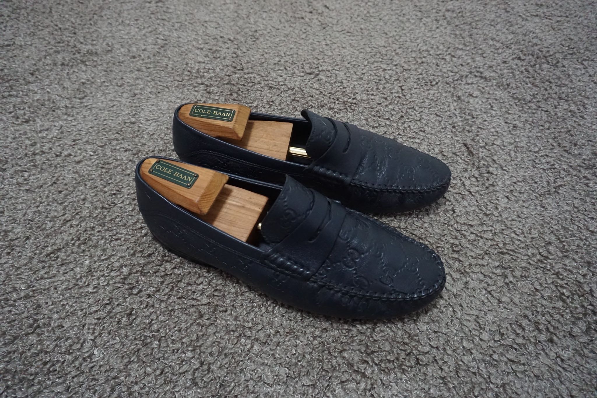 Gucci signature top driver shoes