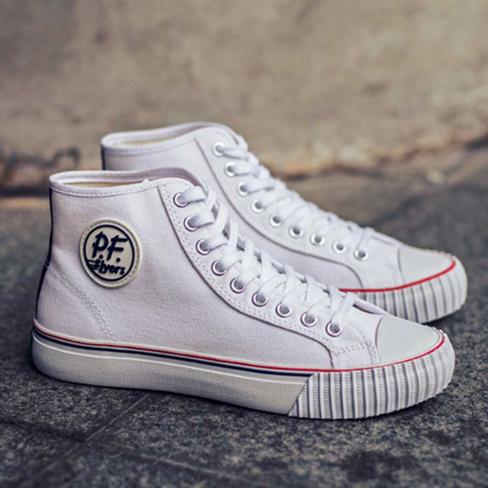 All white discount pf flyers