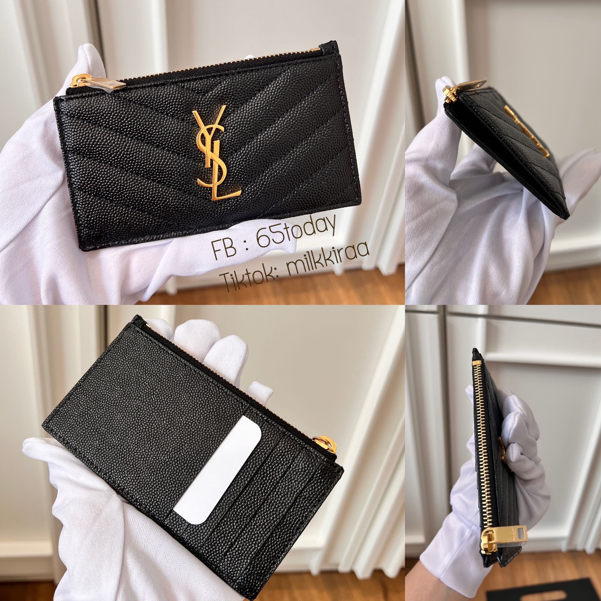 New ysl card holder LINE SHOPPING