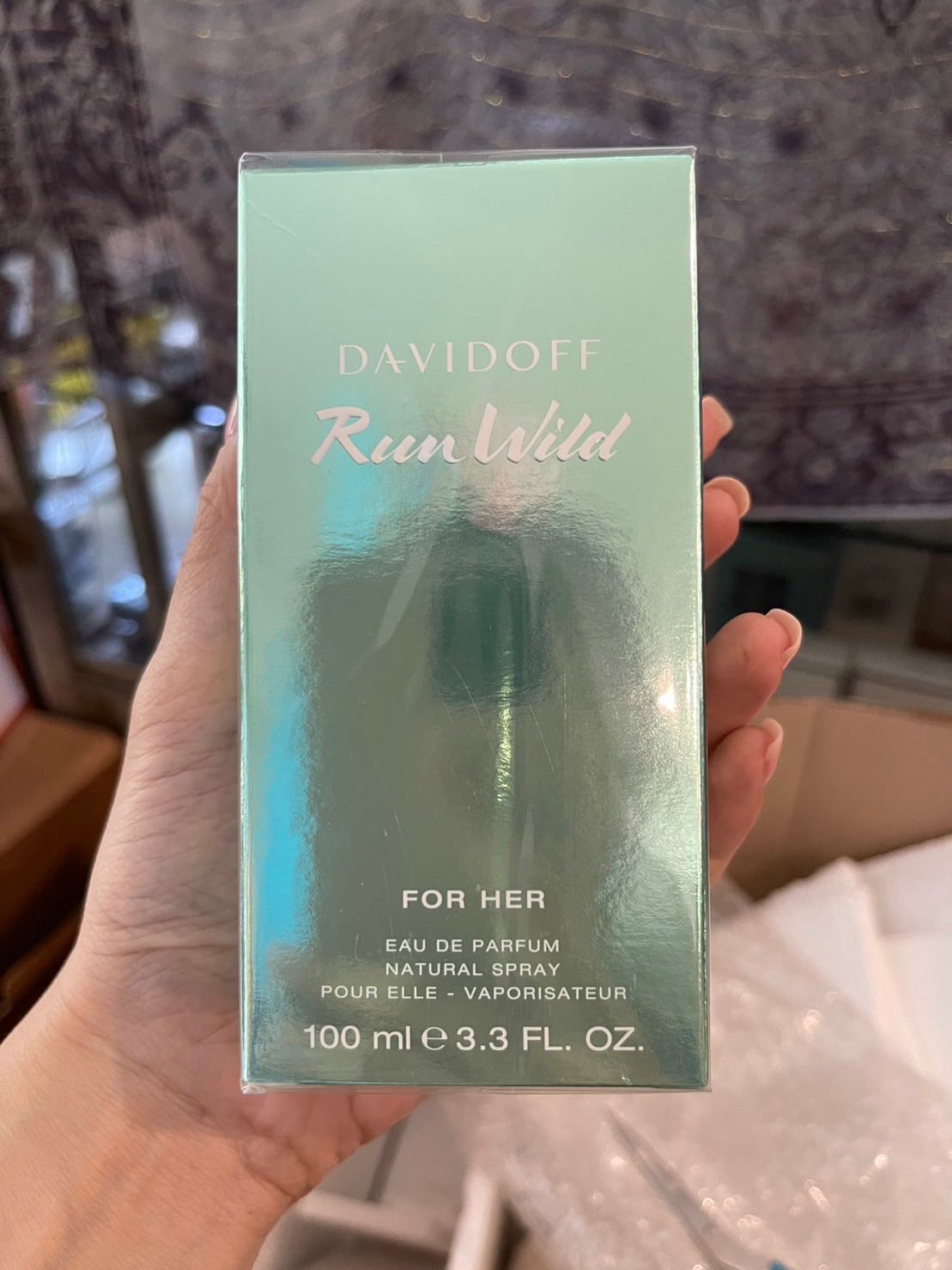 Davidoff run best sale wild edp