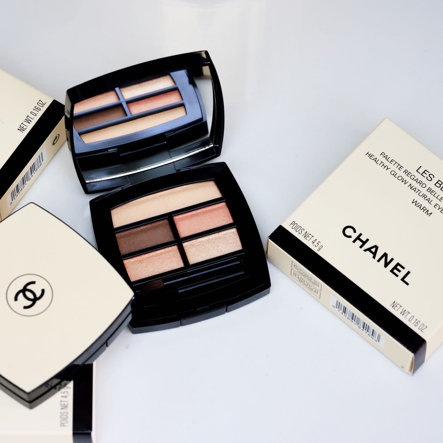 Chanel Les Beiges Eyeshadow Palette warm LINE SHOPPING