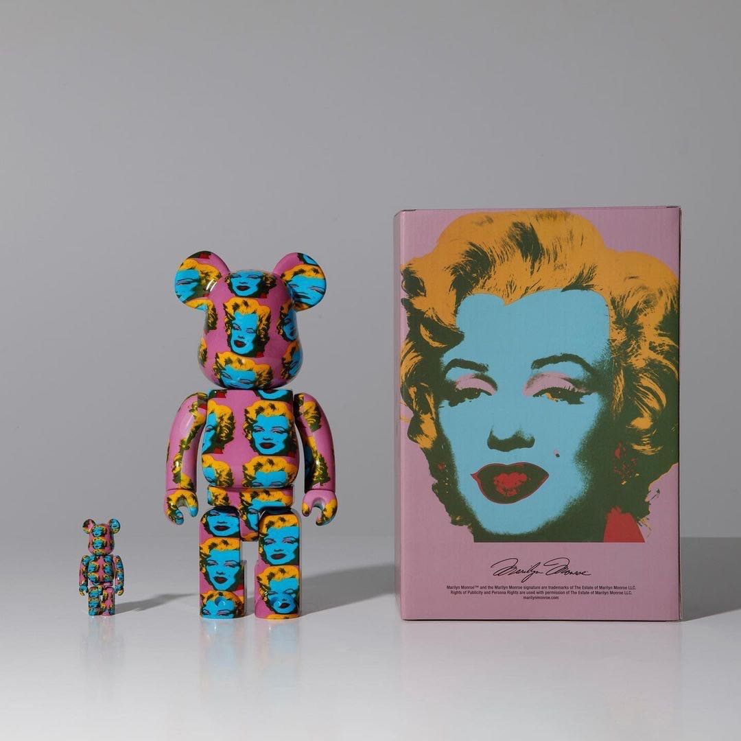 BE@RBRICK Andy Warhol Marilyn Monroe #2