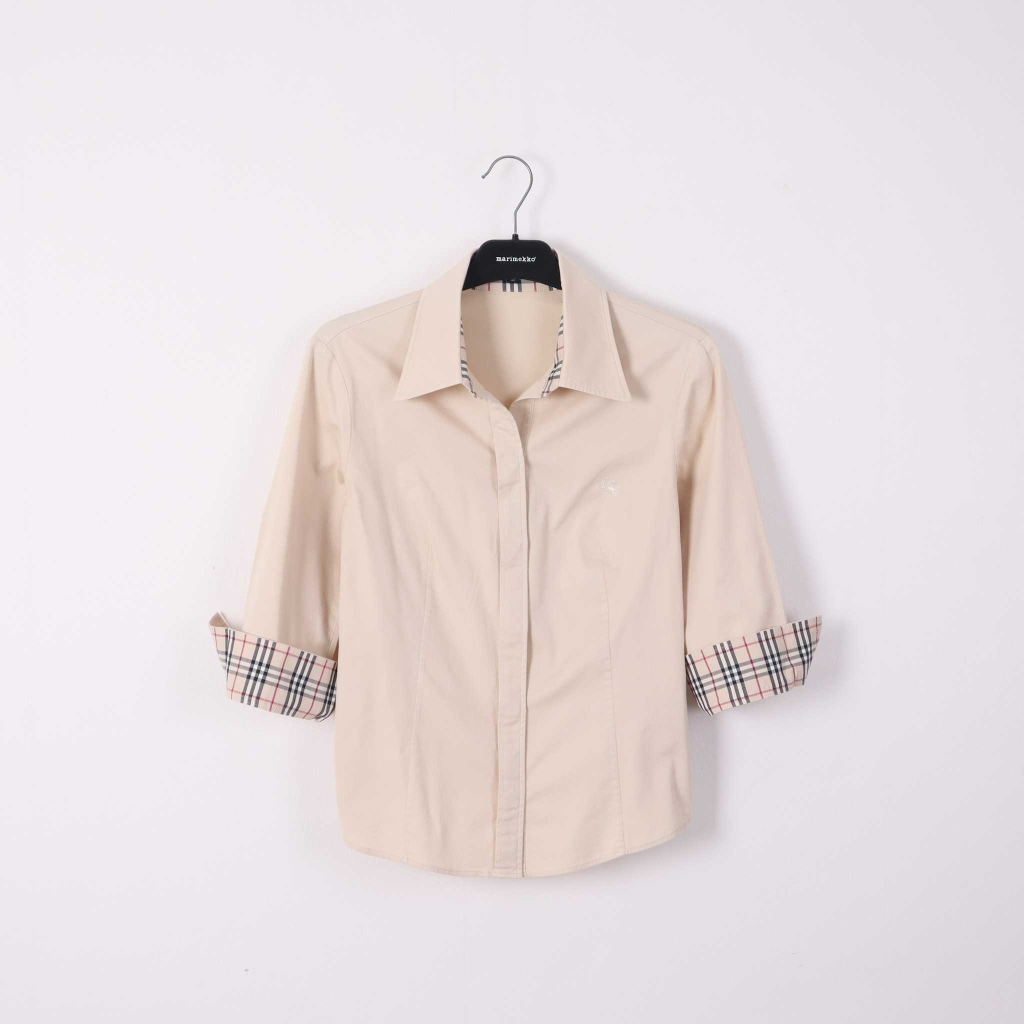 Chemise femme burberry discount blanche