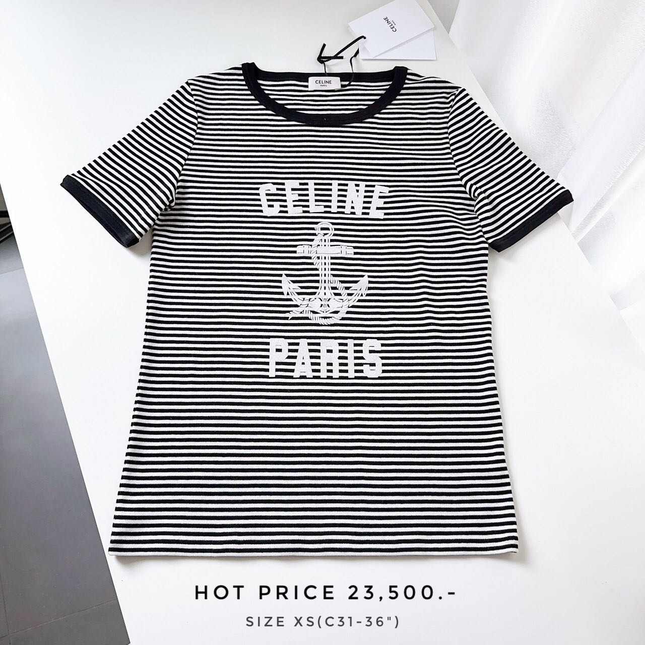 CELINE Womens T Shirt LINE SHOPPING