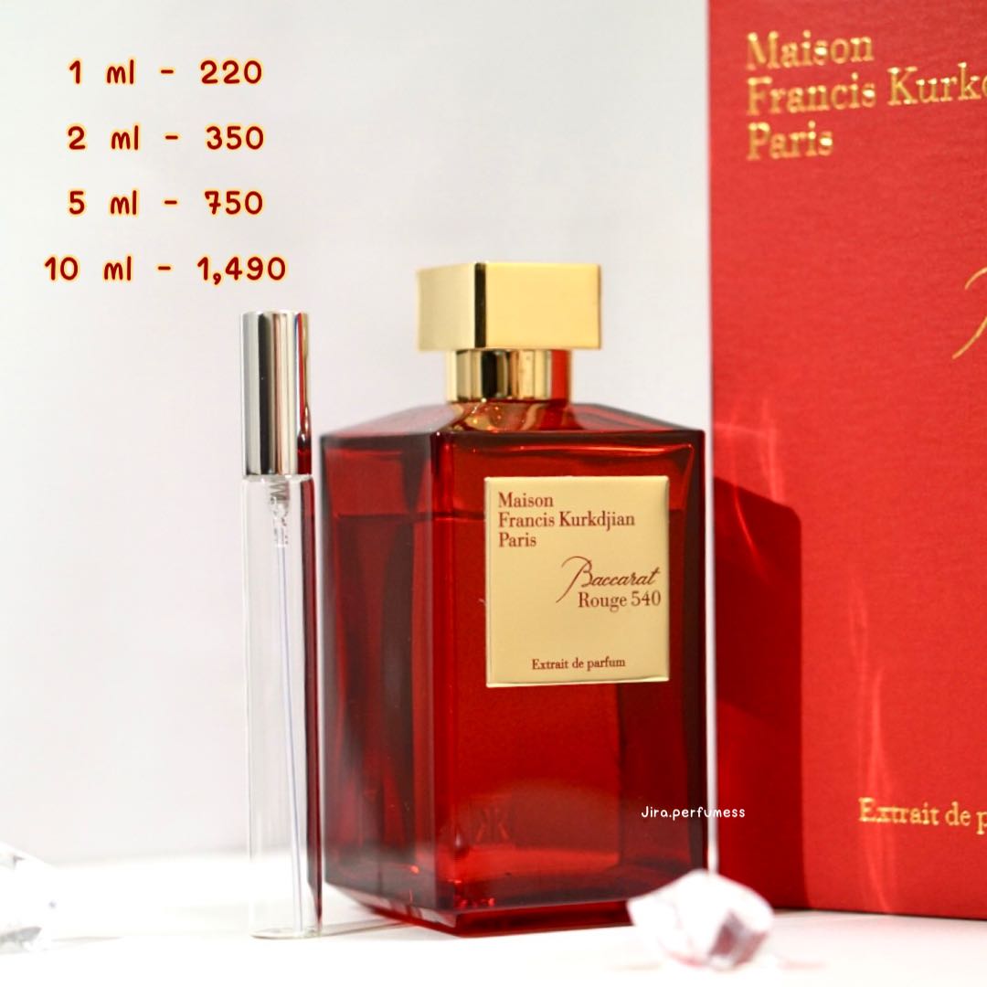 Baccarat rouge 540 on sale 2 ml