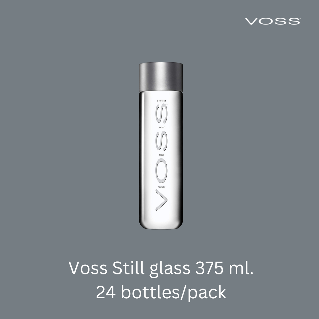 Voss 375mL Glass Still Water