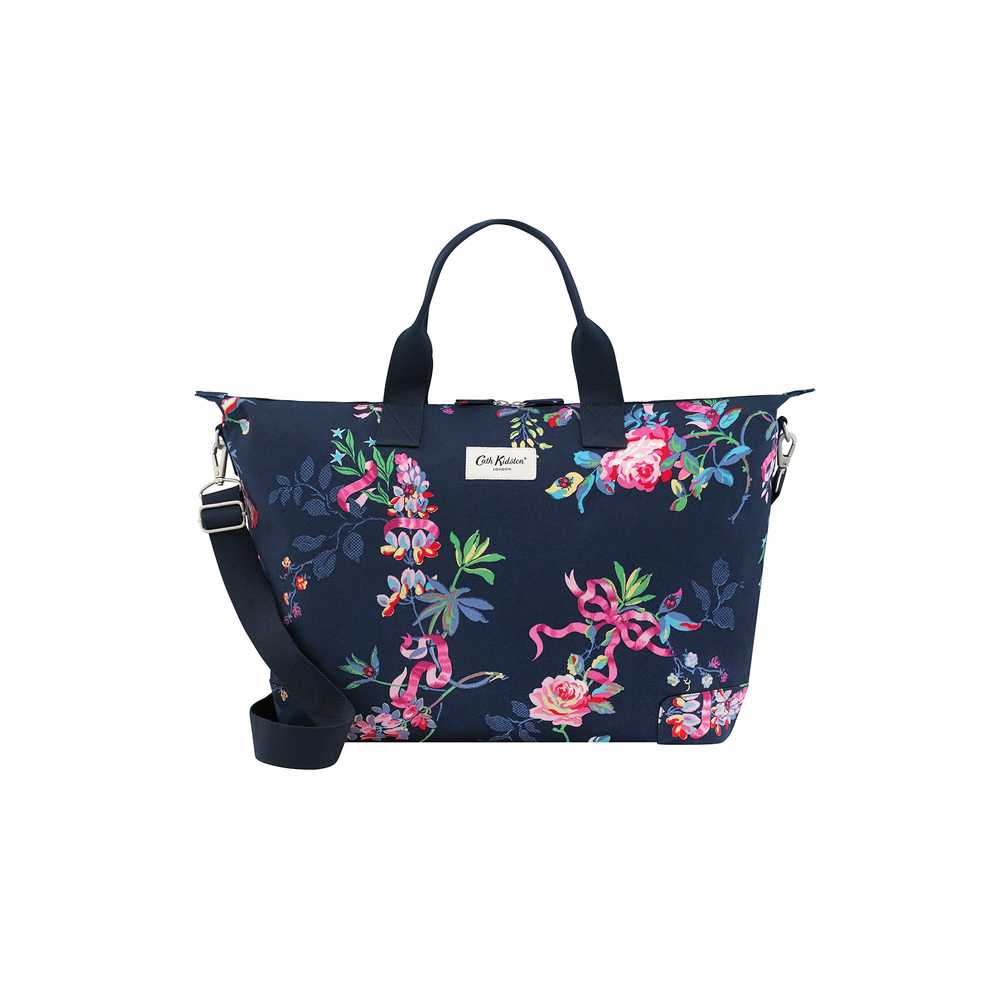MFS Foldaway Holiday Bag New Birds and Roses LINE SHOPPING