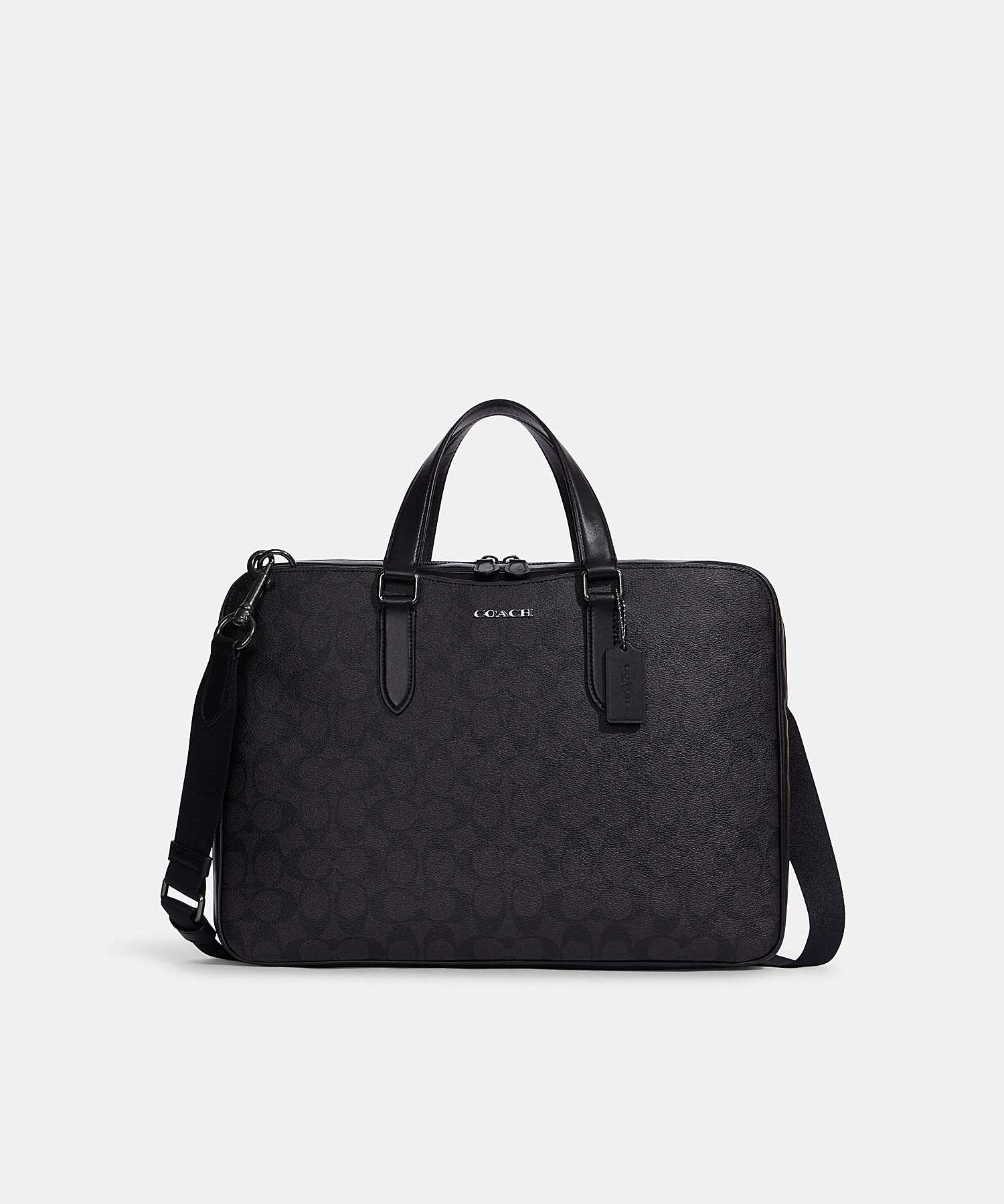 Beckett slim brief top in signature canvas