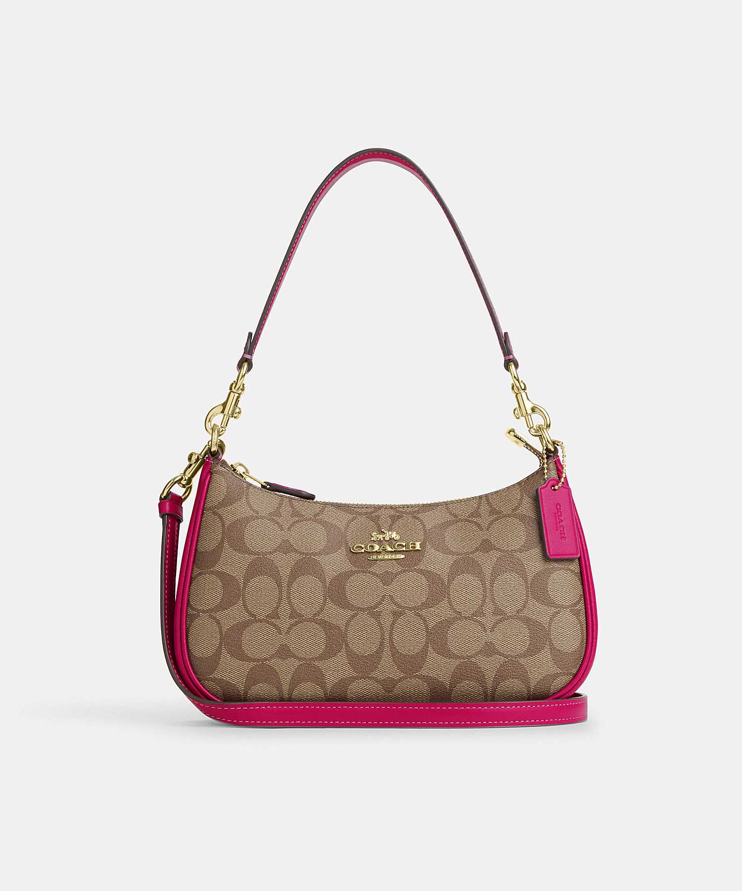 Coach in signature canvas store