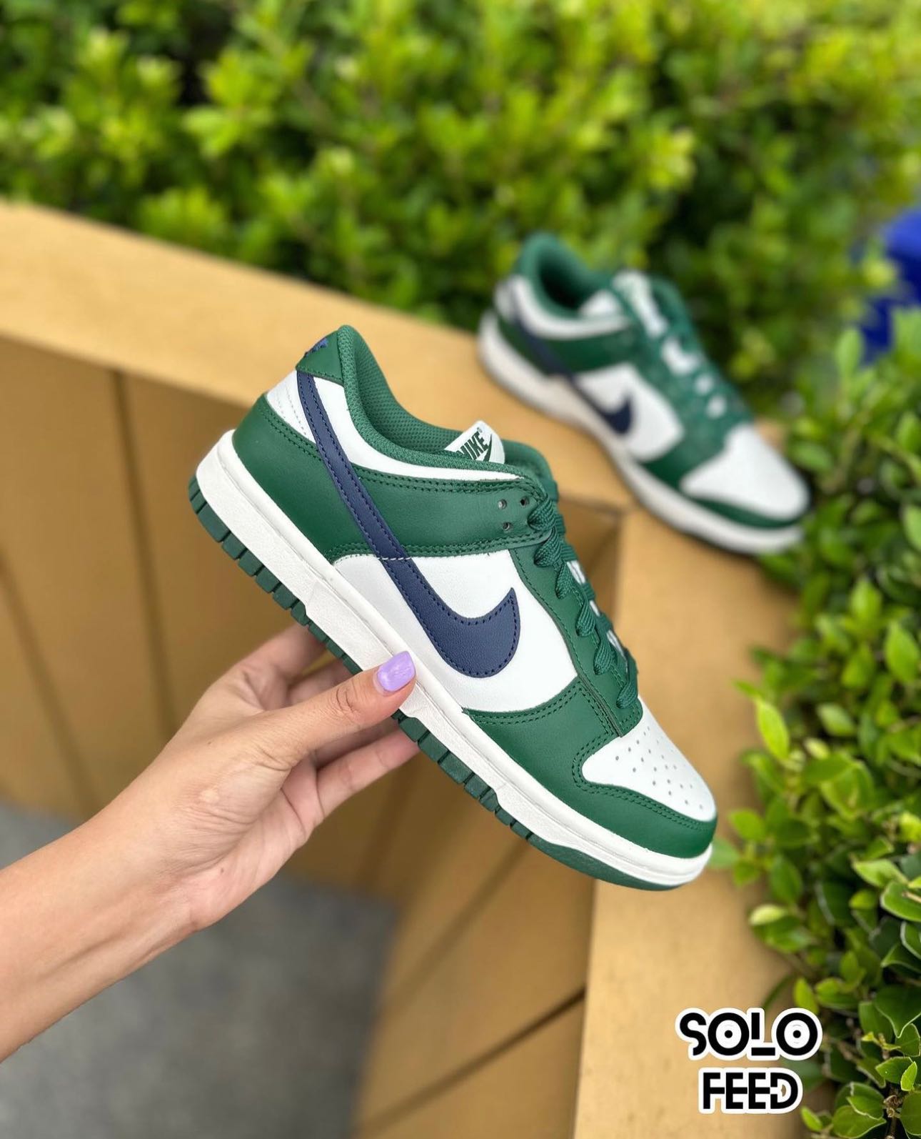 Nike dunk top gorge green