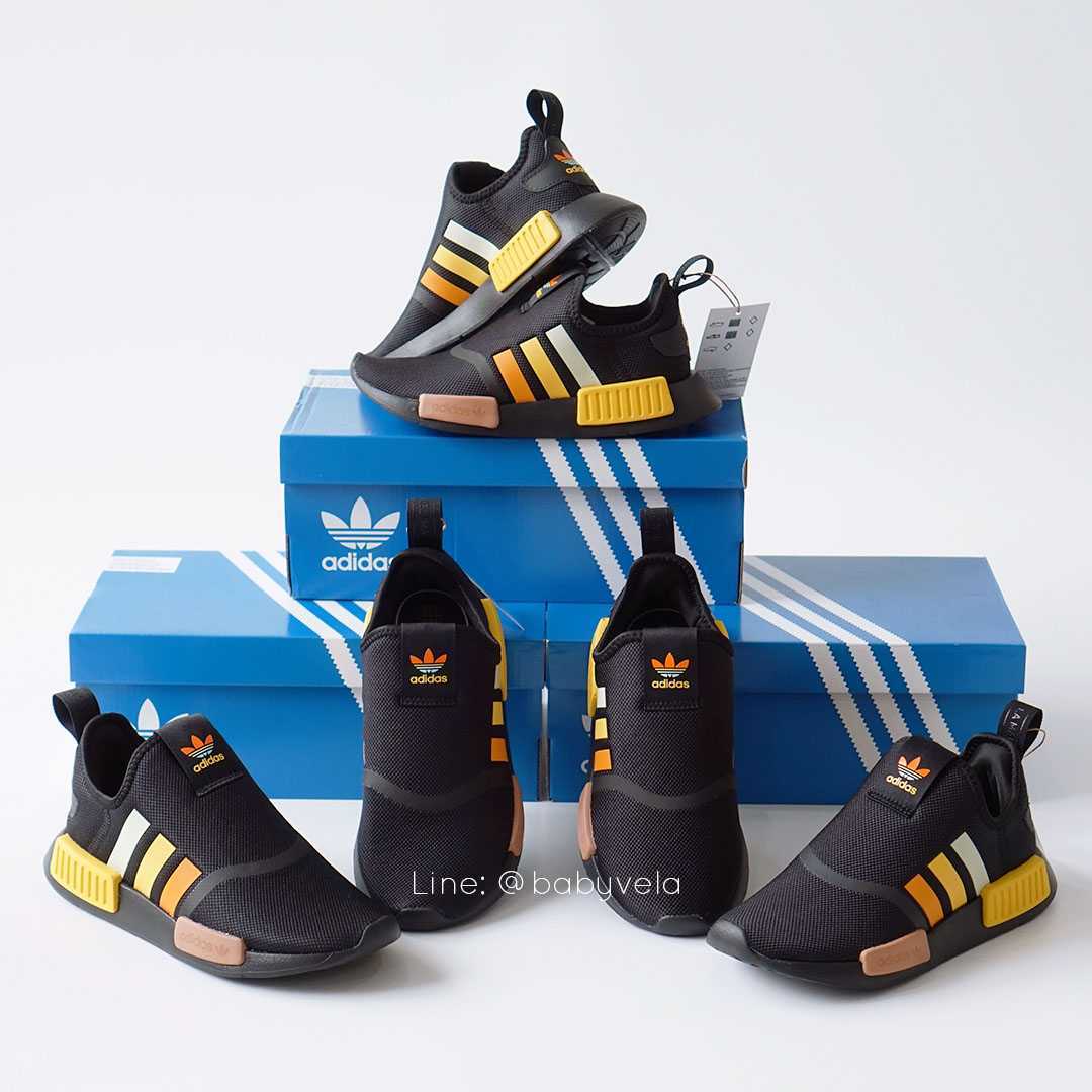 Originals nmd r1.v2 black/carbon/shock yellow 2025