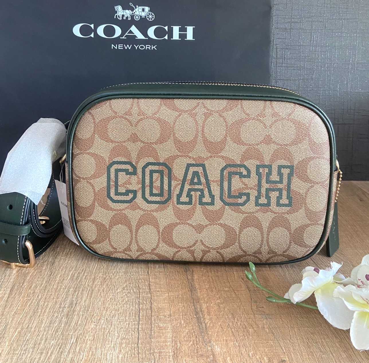 Coach Jamie Camera Bag in Signature Canvas