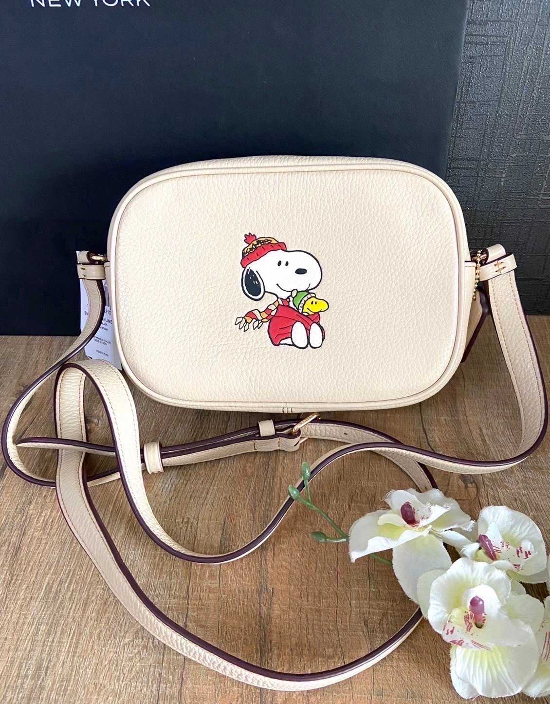 Coach Peanuts Woodstock Crossbody Purse