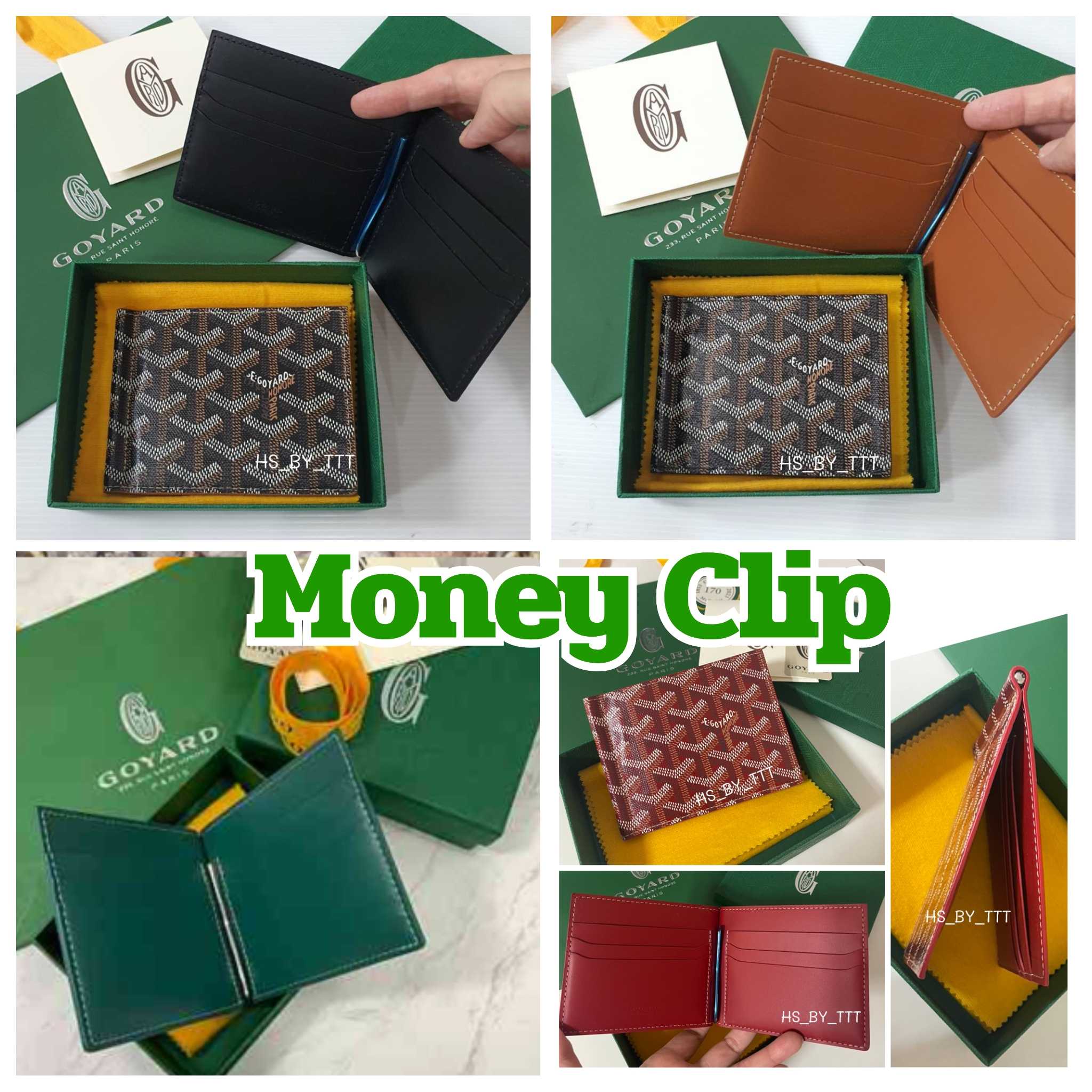 Goyard saint thomas sales money clip wallet