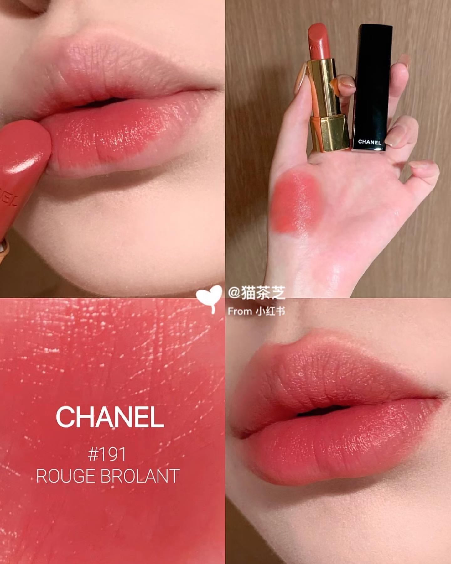 Chanel rouge allure 191 rouge brulant store