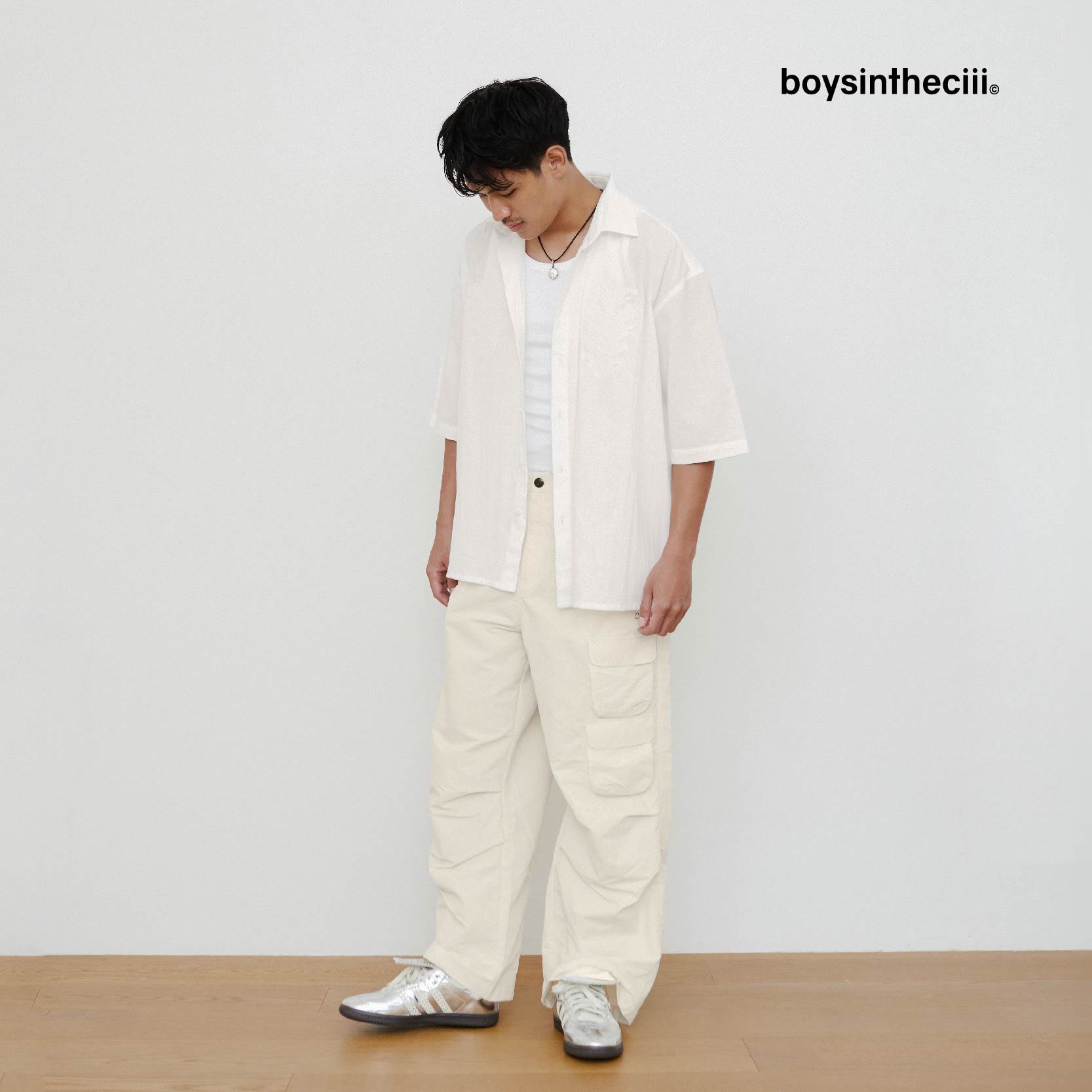 CIII TRACK PANTS 2.0 - VANILLA | LINE SHOPPING