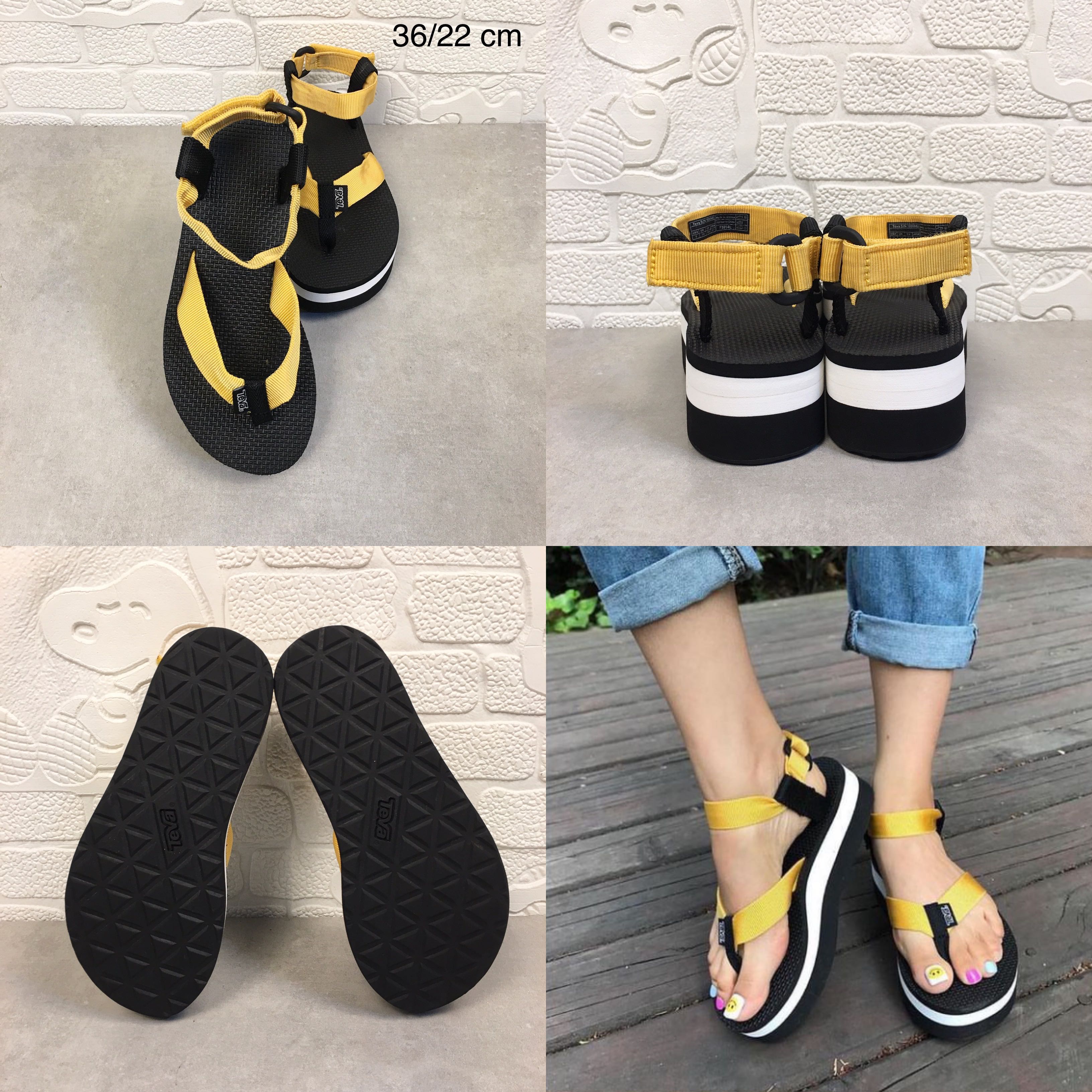 Teva Sandals Platform Twotone LINE SHOPPING