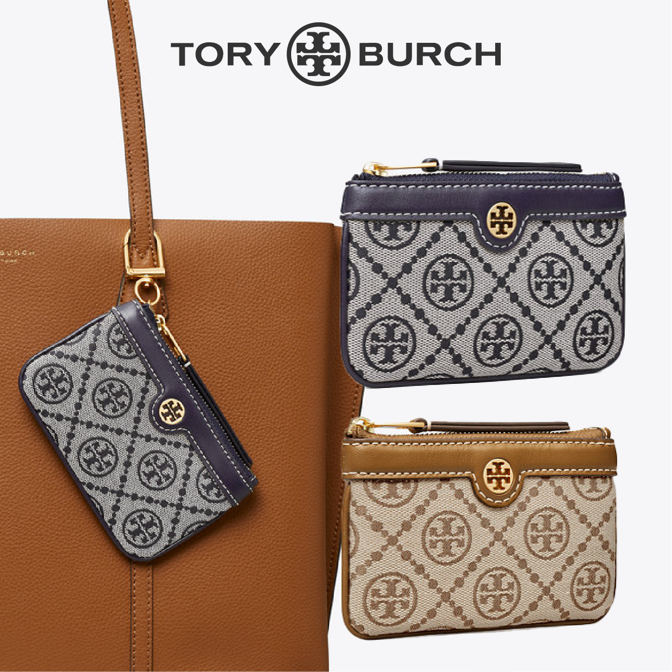 Tory burch key case hotsell