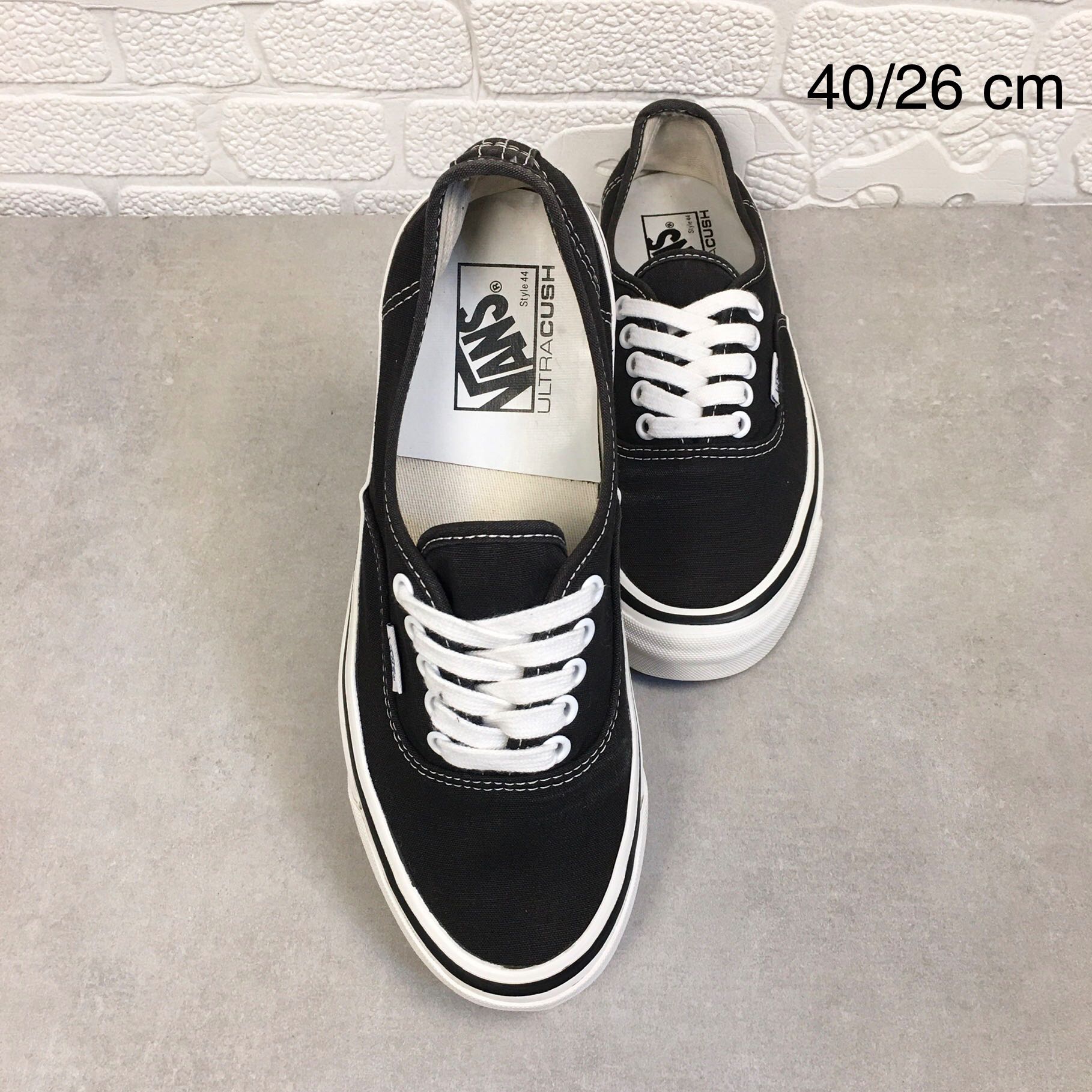 Vans Style 44 Black 💯 | LINE SHOPPING