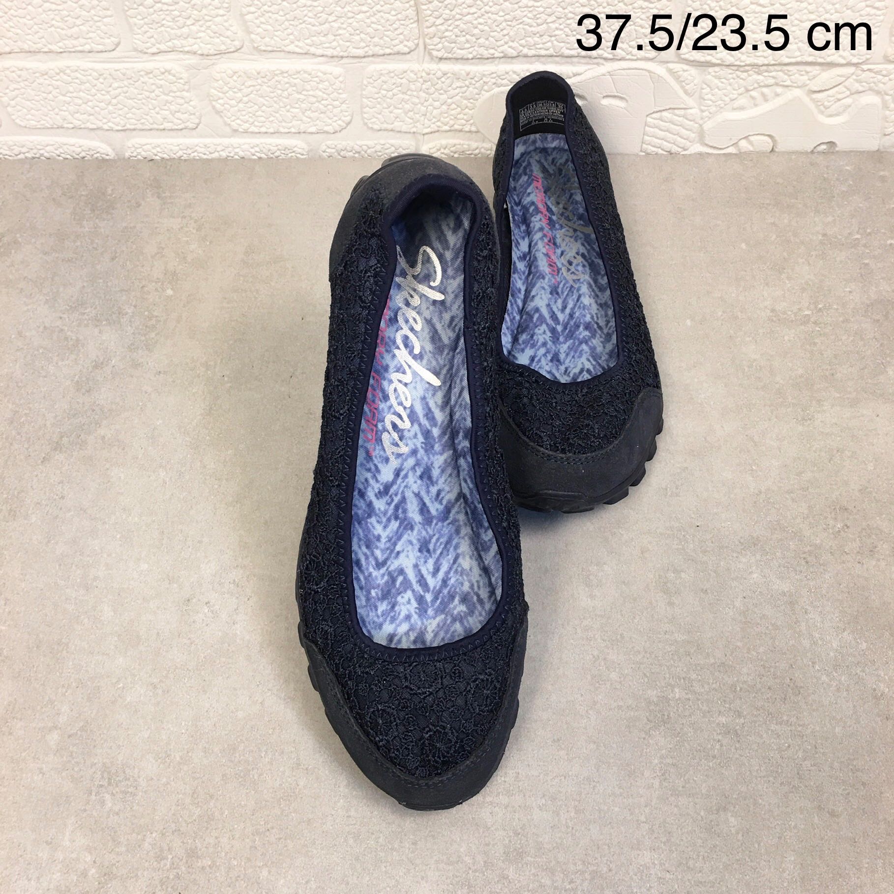 Skechers memory foam womens slip cheap on