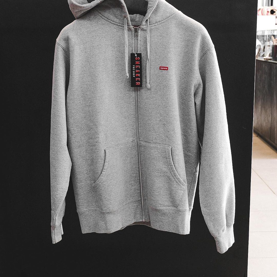 Grey on sale box logo