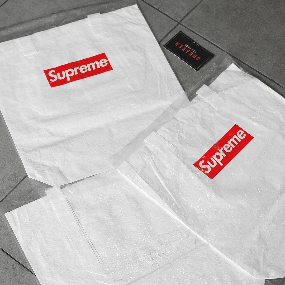 Supreme tyvek tote bag deals