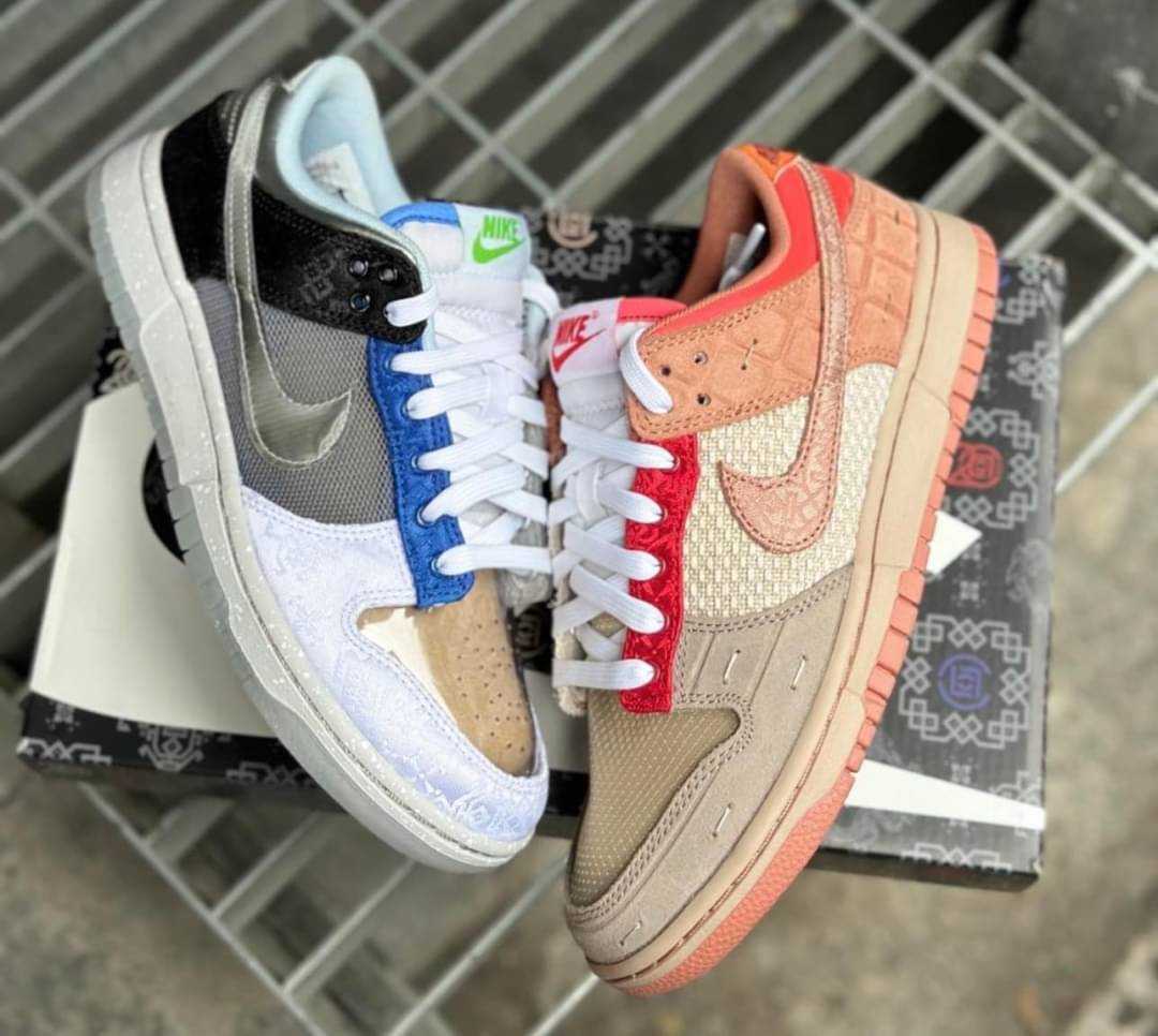 📌(ทักเชทก่อนสั่งซื้อ) ​ CLOT x Nike Dunk Low SP What The CLOT