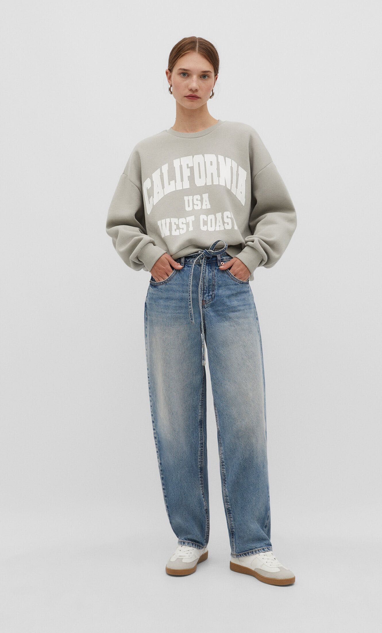 Jeans balloon new arrivals fit stradivarius