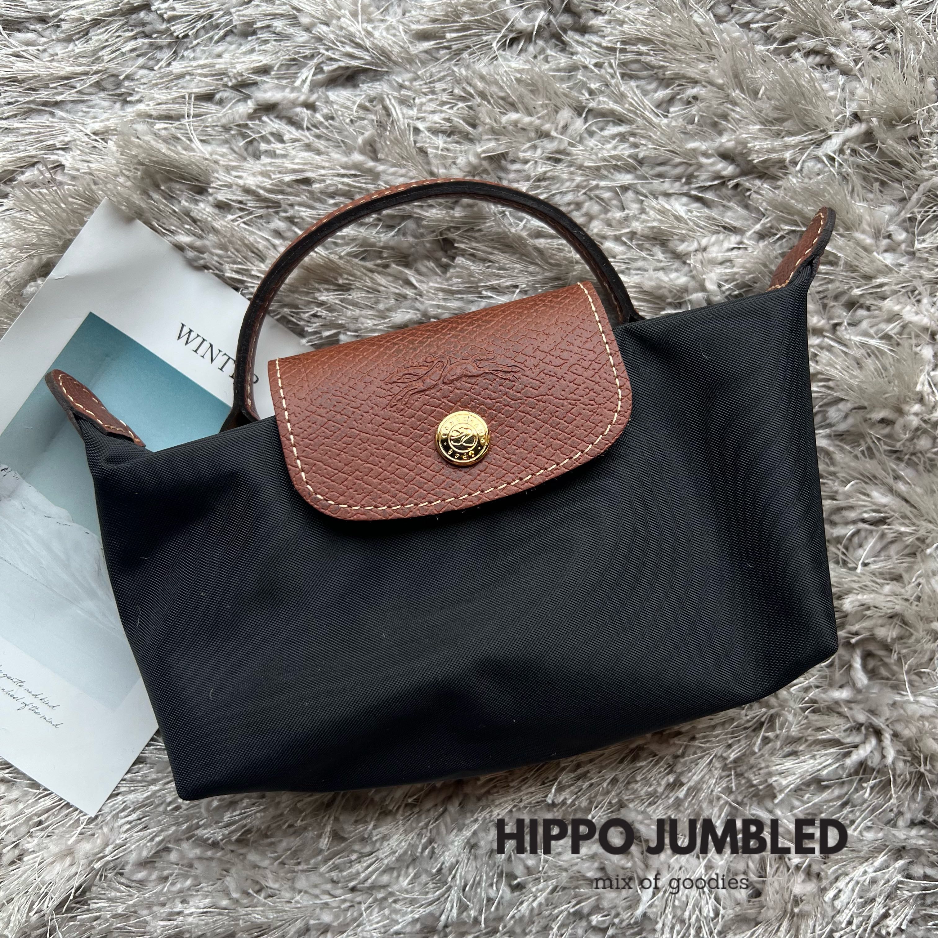 Longchamp Le Pliage Original Pouch - Black