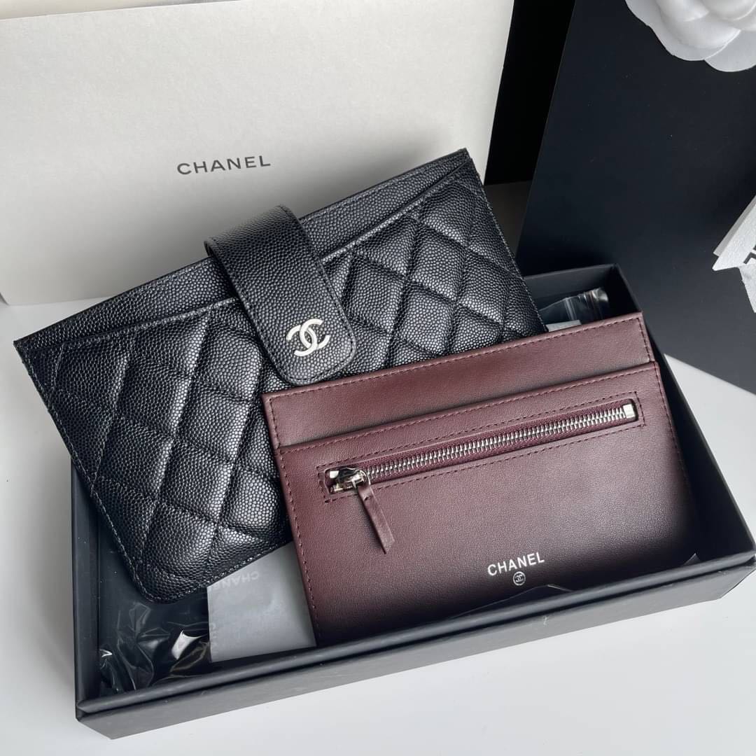 Chanel Long Wallet Caviar All in One LINE SHOPPING