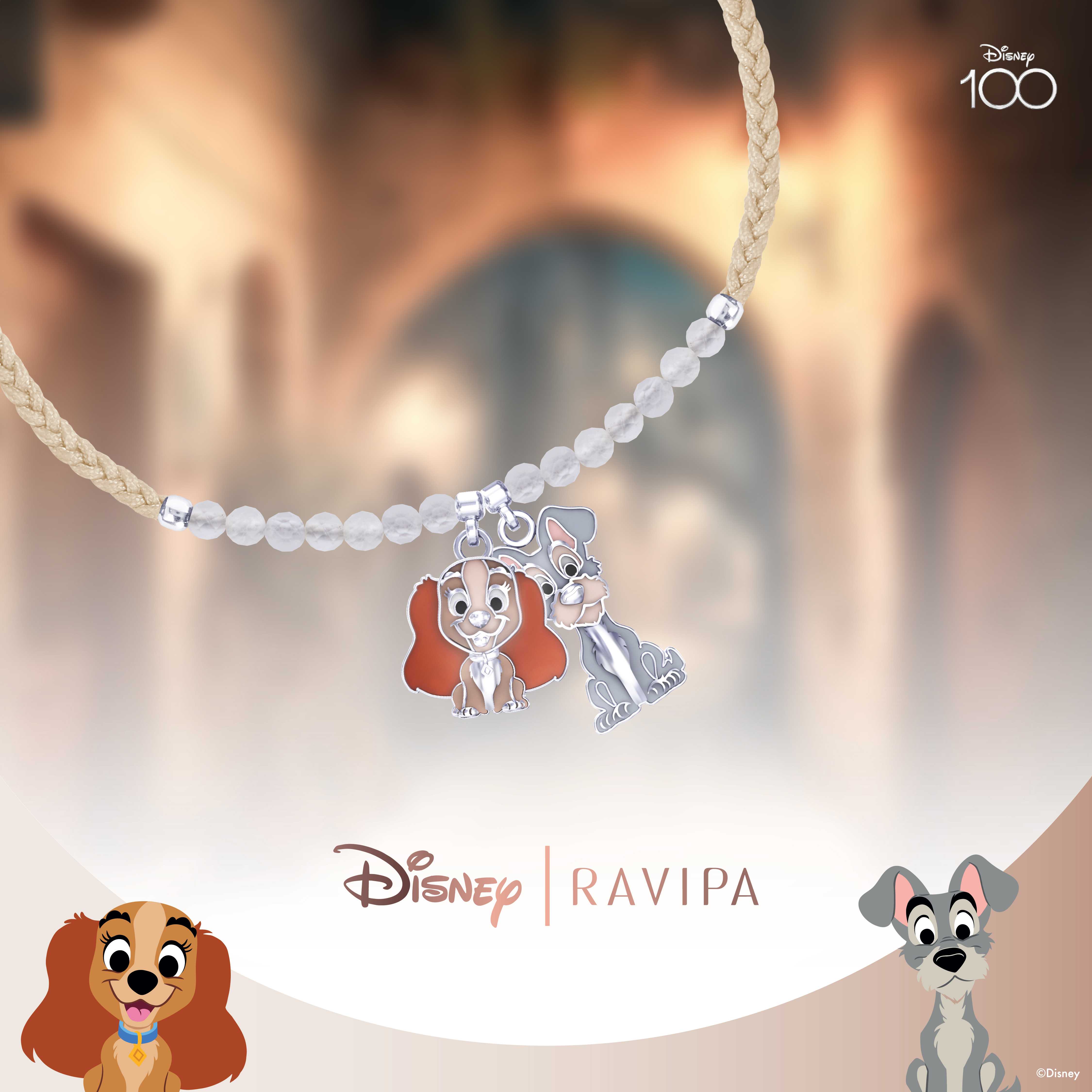 Disney100: Womens Charm Bracelet Featuring 17 Sculpted Charms Of Memorable  Disney Characters