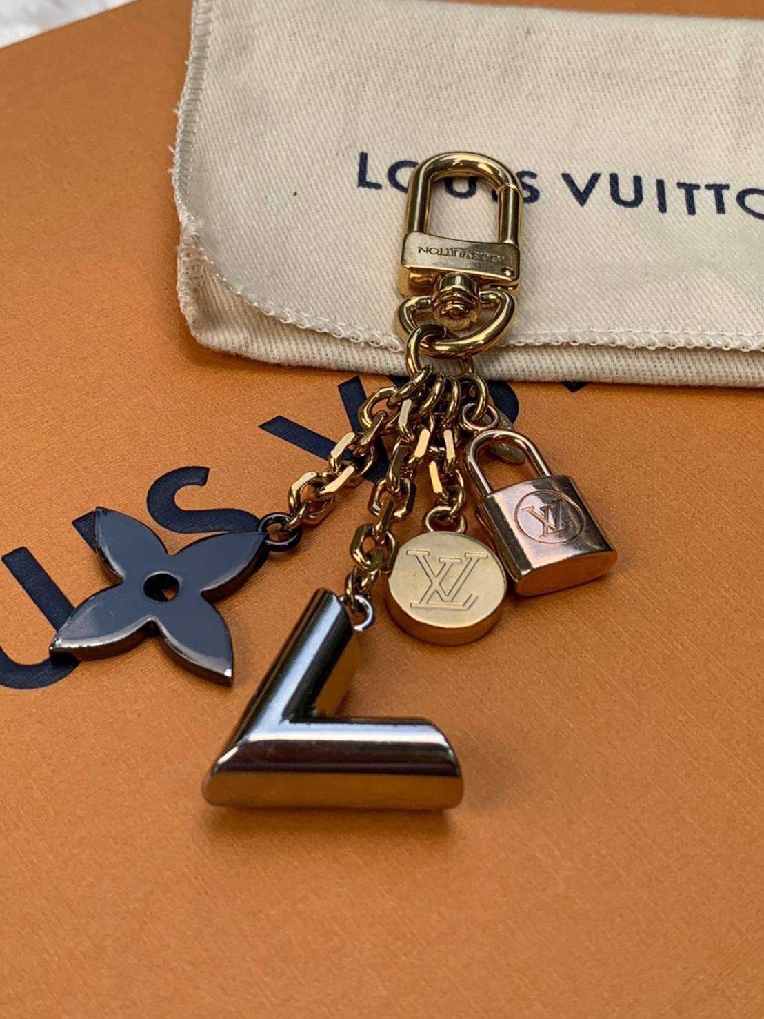 LOUIS VUITTON Bijou De Sac Chaine Kaleido V Bag Charm LINE SHOPPING