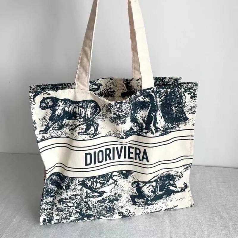 Dior canvas shopper sales