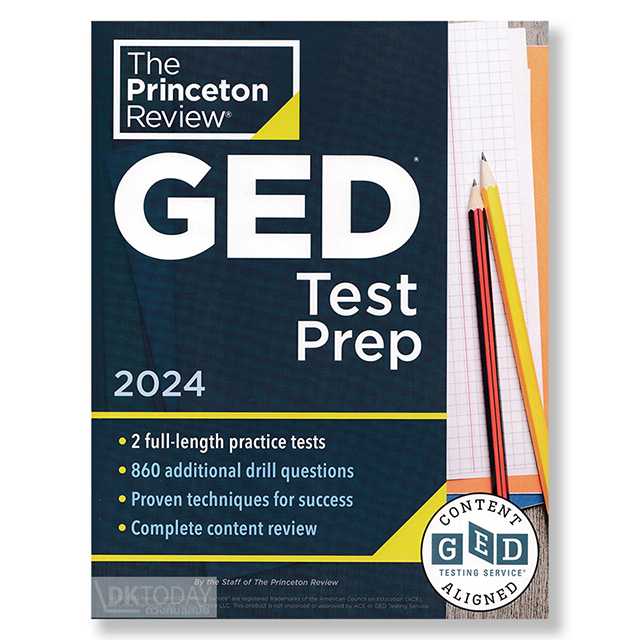 PRINCETON REVIEW GED TEST PREP 2024 (9780593516973) LINE SHOPPING