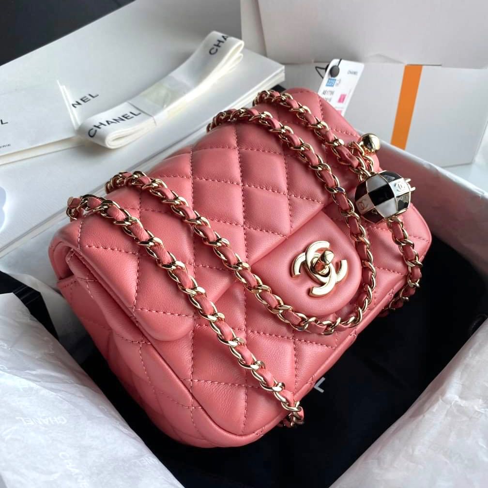 Chanel Flap Bag with Adjustable Chain Strap