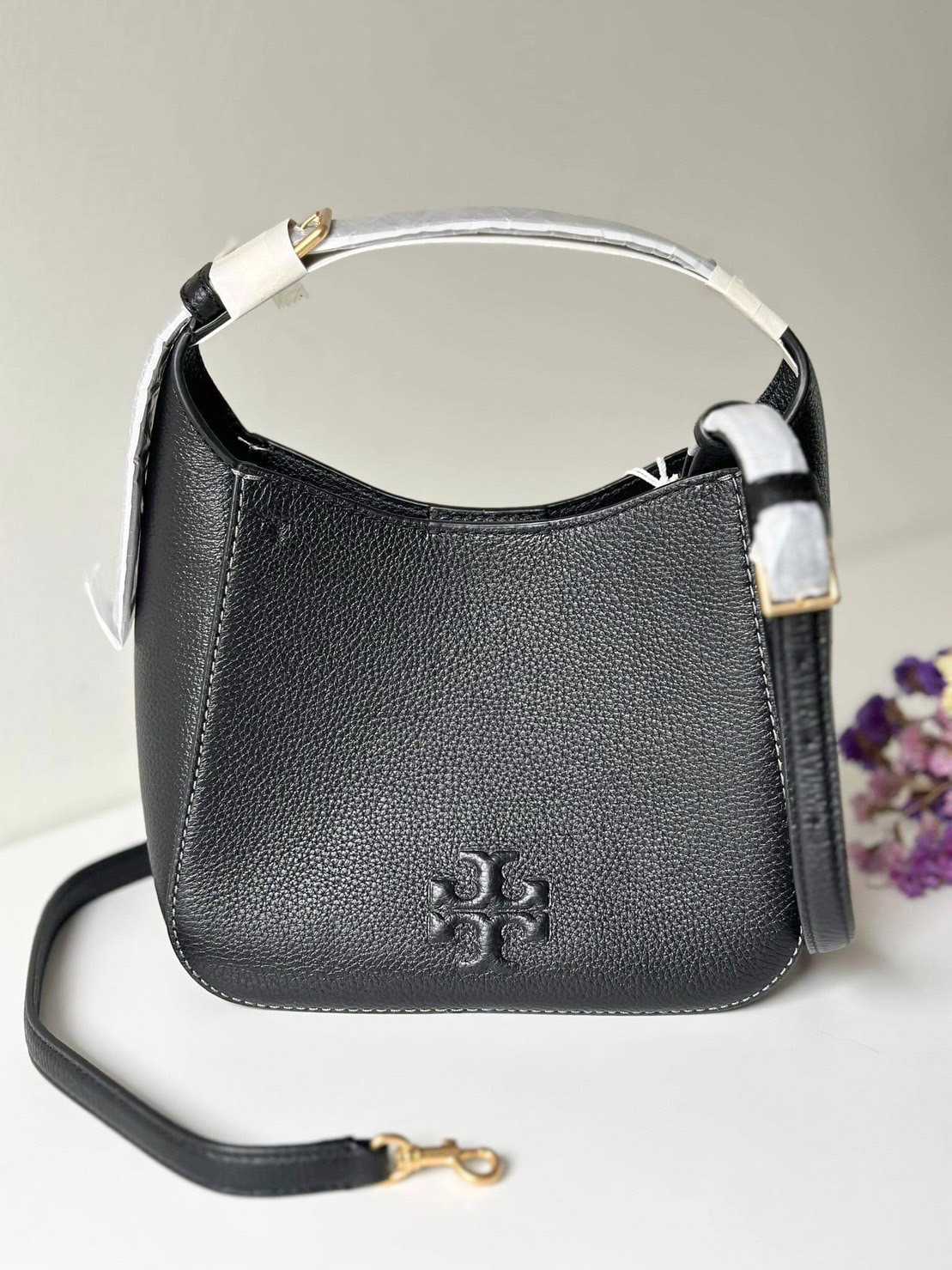 NWT! TORY BURCH thea Small Leather Bucket Bag 