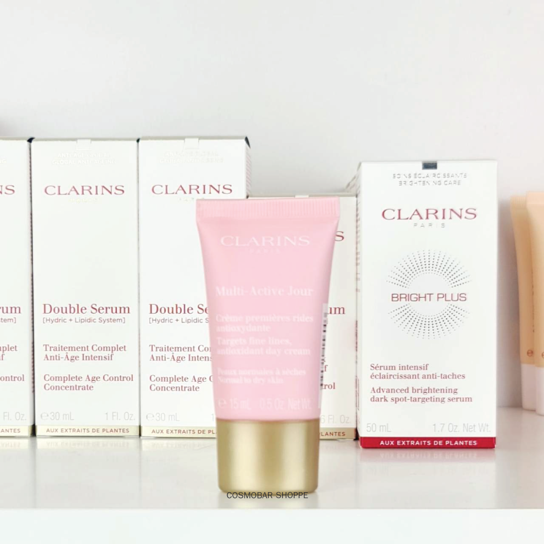 Clarins MultiActive Jour Targets Fine Lines, Antioxidant Day Cream 15ml. LINE SHOPPING