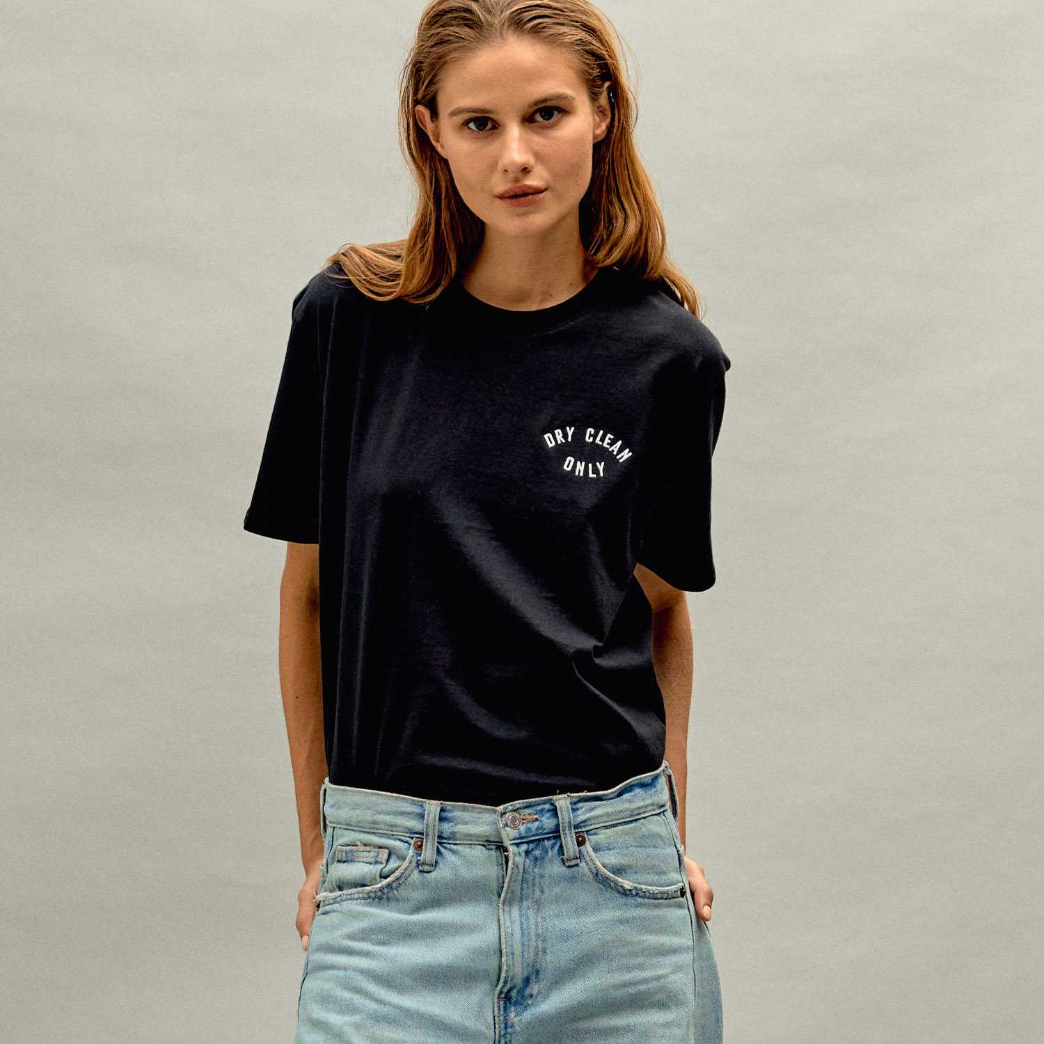 DCO mini logo t-shirt ( black ) | LINE SHOPPING